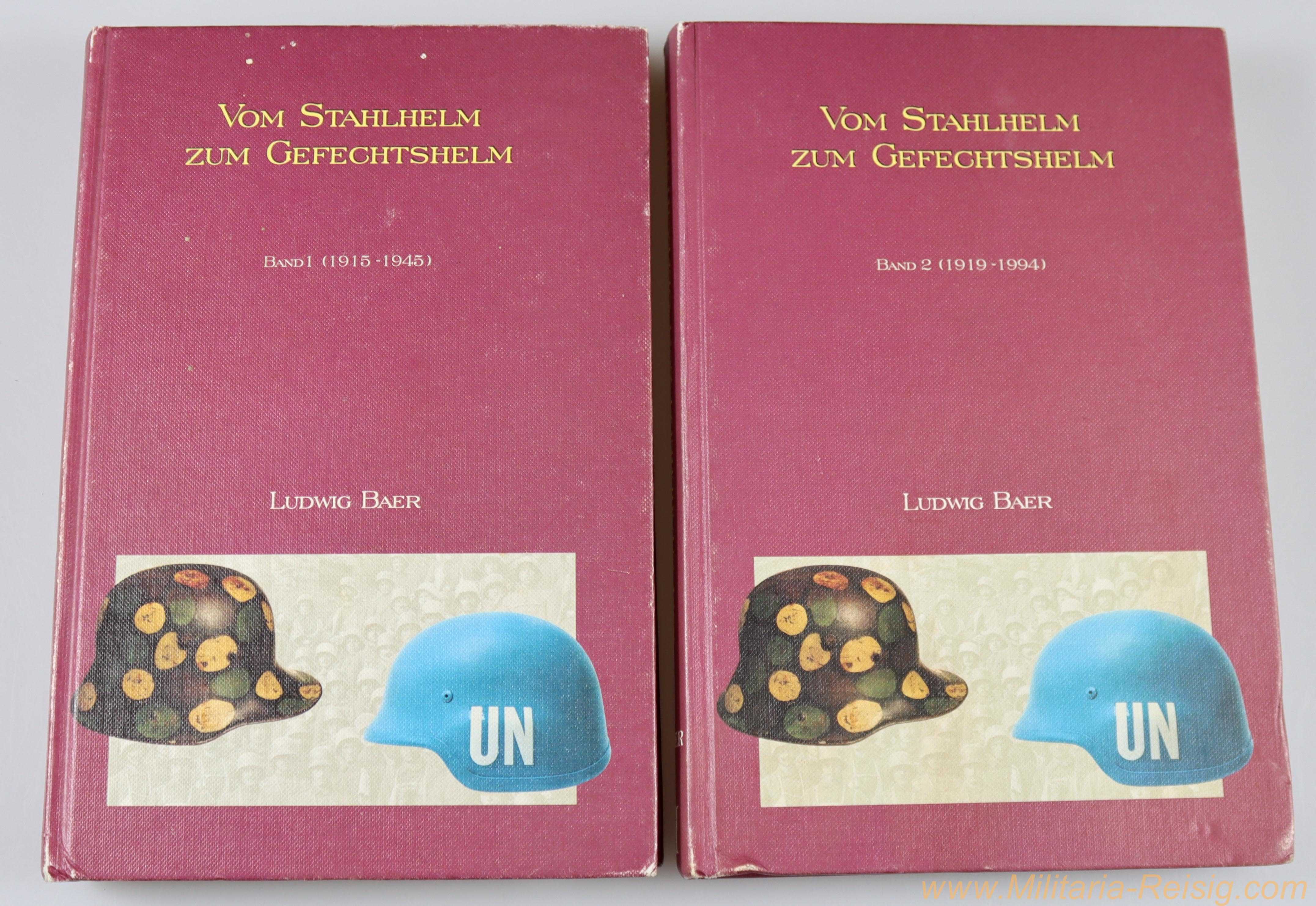 Vom Stahlhelm zum Gefechtshelm Band 1 + 2