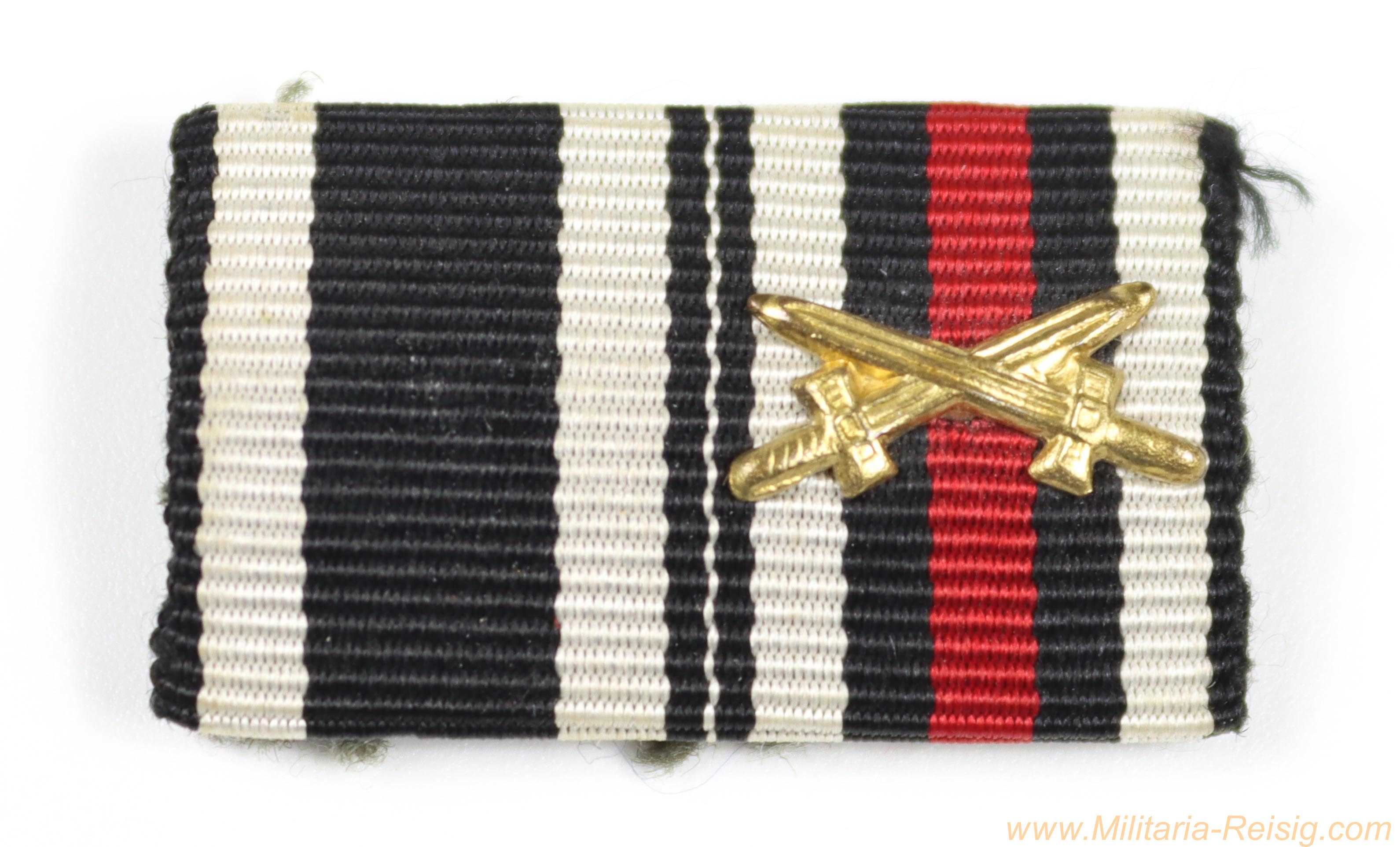 Bandspange mit 2 Auszeichnungen 