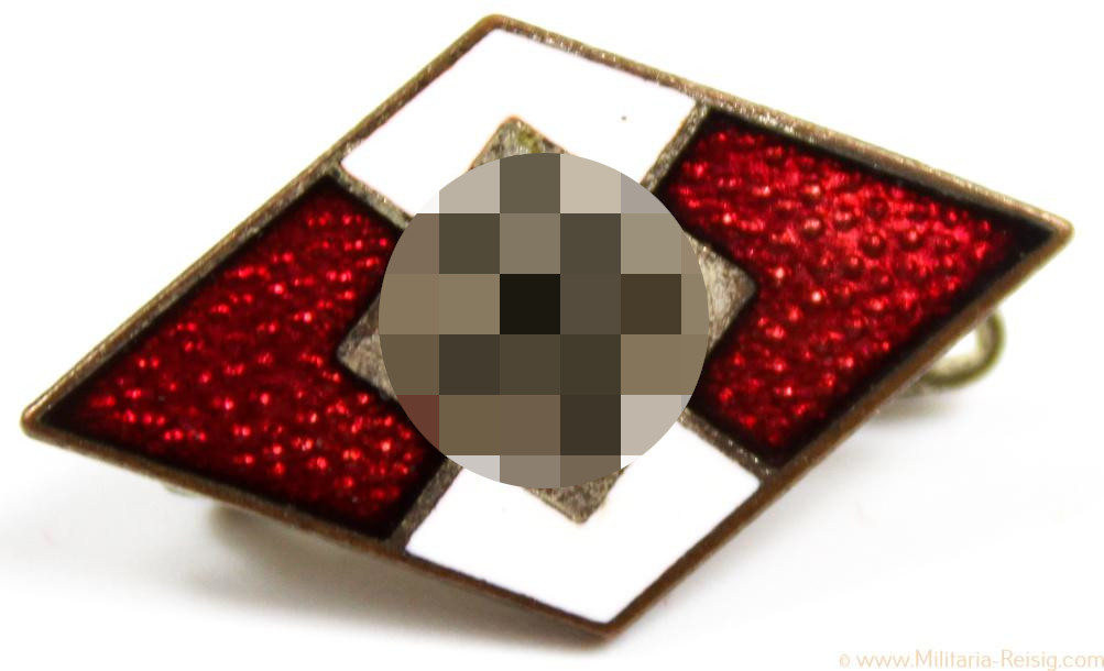 HJ Mitgliedsabzeichen, Herst. RZM M1/34 (Karl Wurster, Markneukirchen)