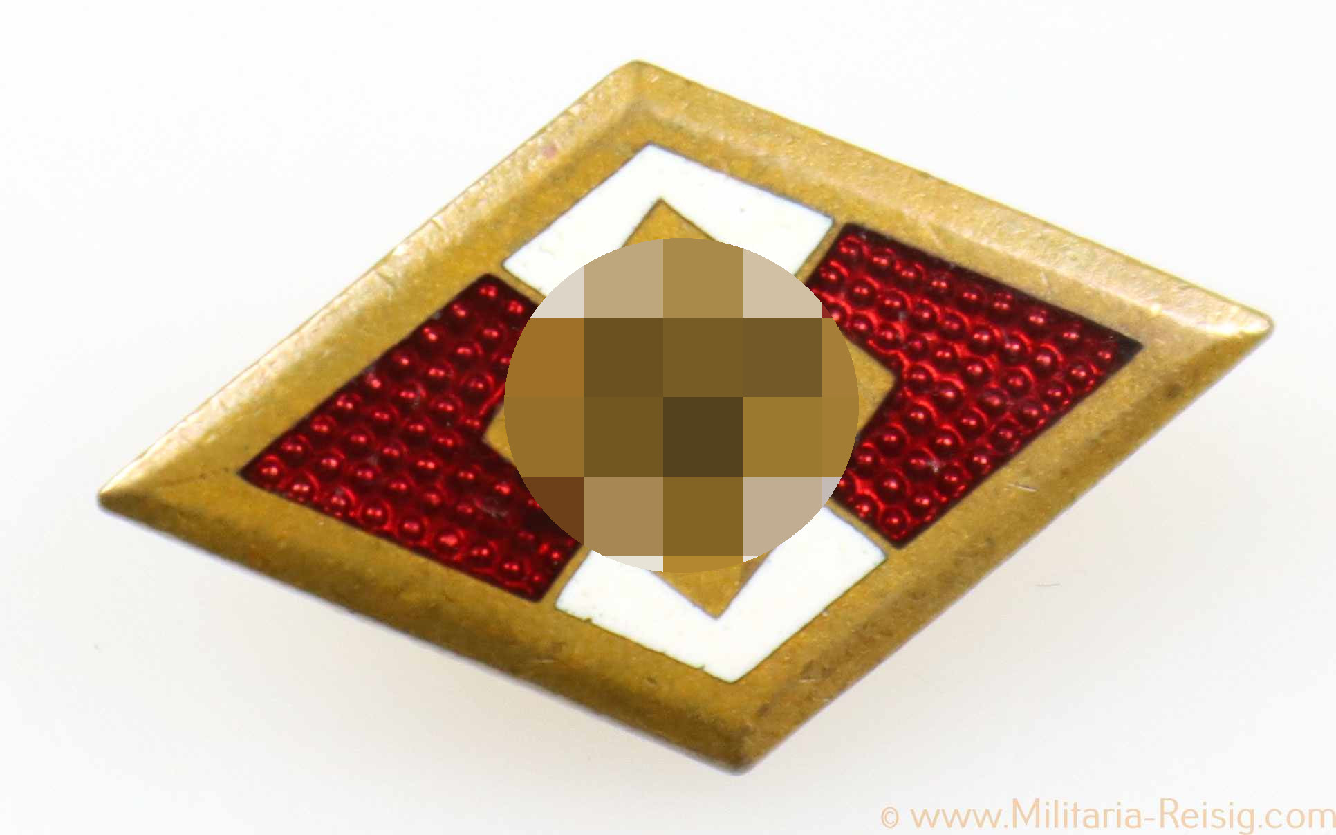 Goldenes HJ Ehrenzeichen, Hersteller RZM M1/120, B-Stück