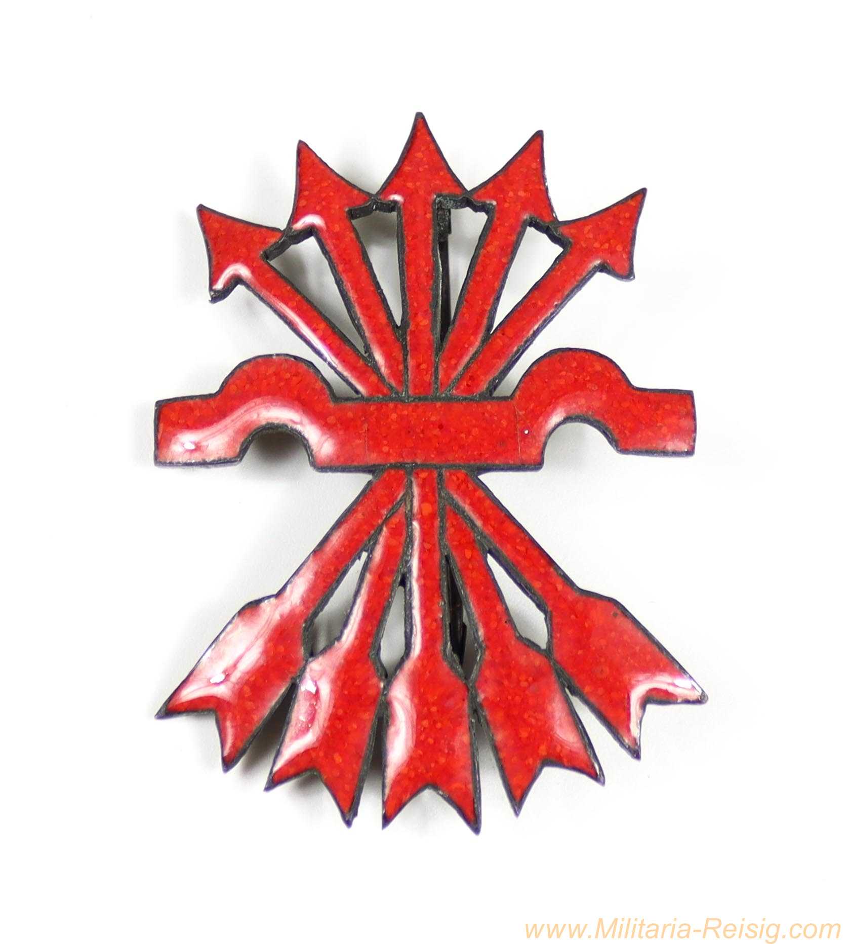 Spanien – Falange Española de las JONS Mitgliedsabzeichen, (Spanischer Bürgerkrieg) 