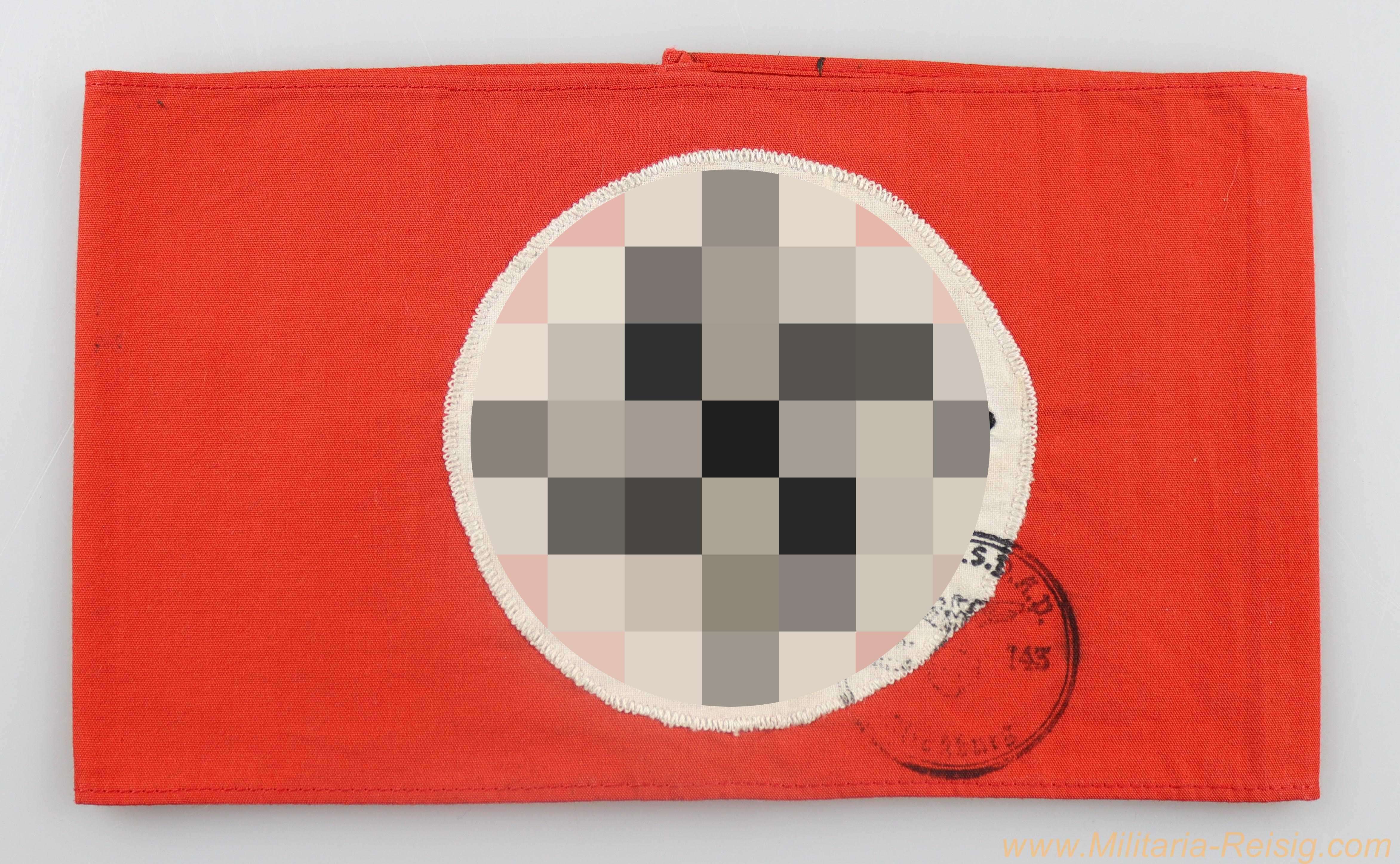 SA Armbinde - SA Standarte 143 Straßburg