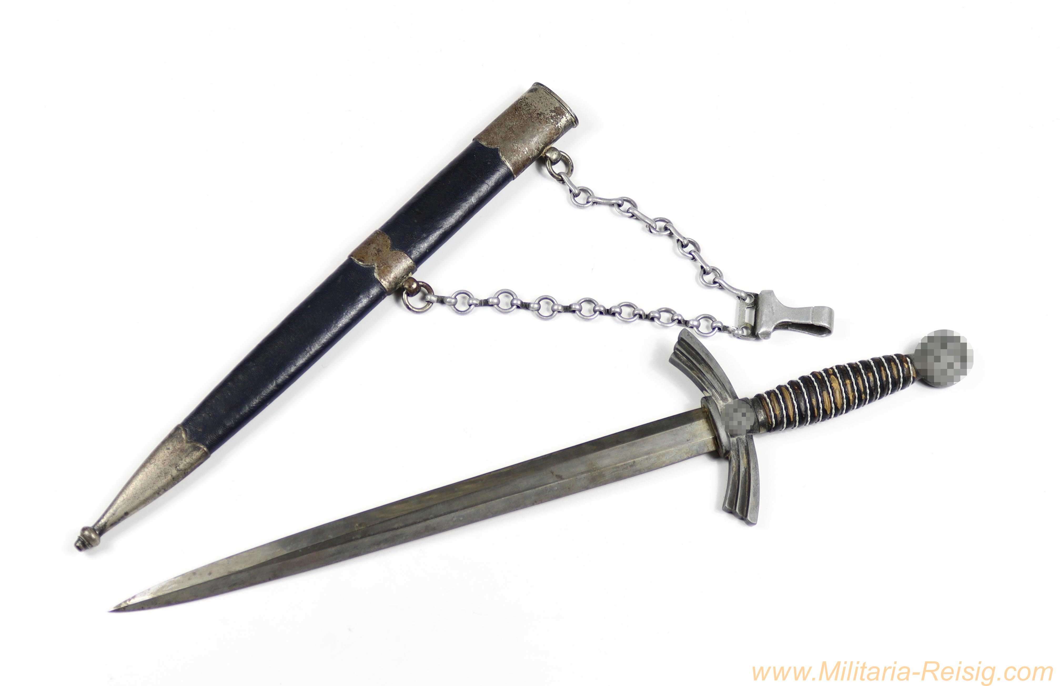Luftwaffe Fliegerdolch / Borddolch – Hersteller Richard Albrecht Herder, Solingen