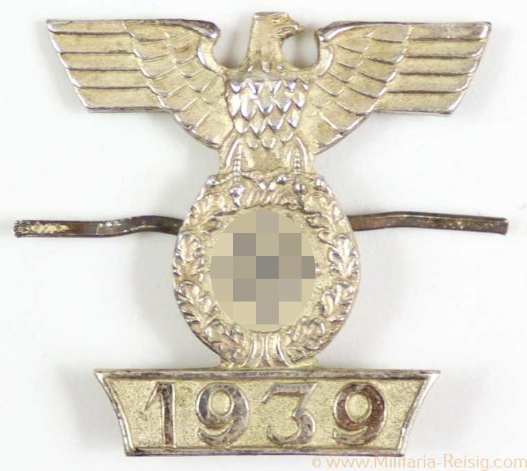 Wiederholungsspange 1939 zum Eisernen Kreuz 2. Klasse 1914 1. Form, Hersteller L/57