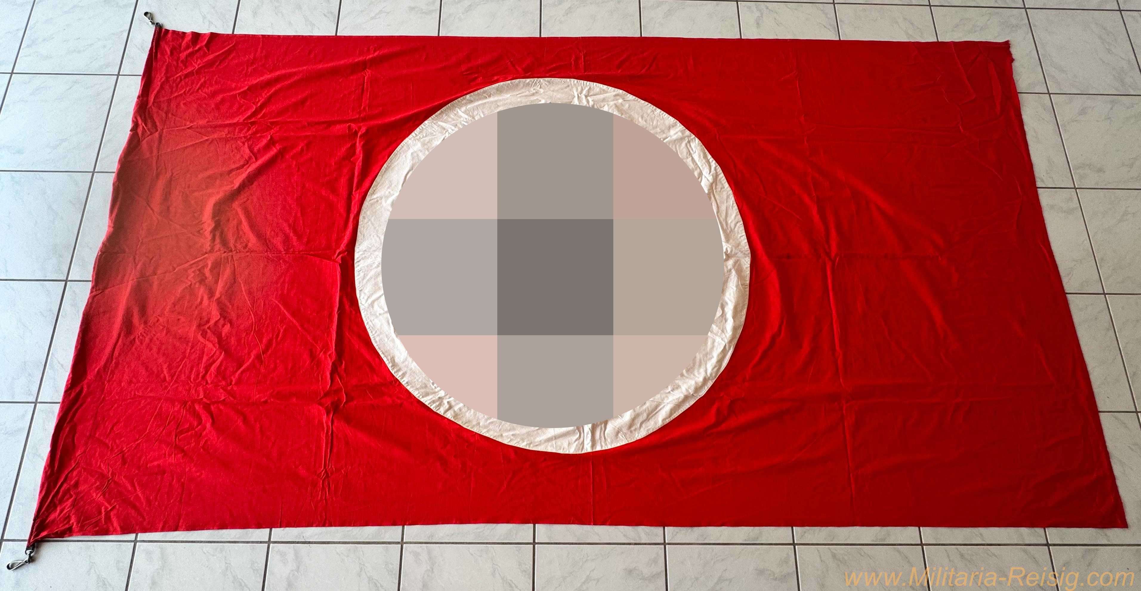 Große Hausfahne / Nationalfahne 3. Reich (150 × 285 cm)