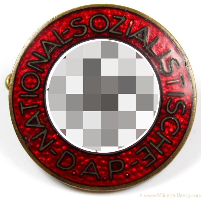 NSDAP Parteiabzeichen, Herst. RZM M1/157 (Ph. Türks Wwe, Wien)