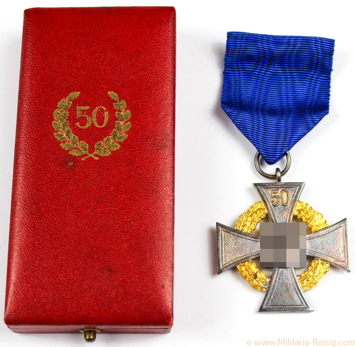 Treudienst-Ehrenzeichen 1.Stufe für 50 Jahre, Herst. Deschler & Sohn München