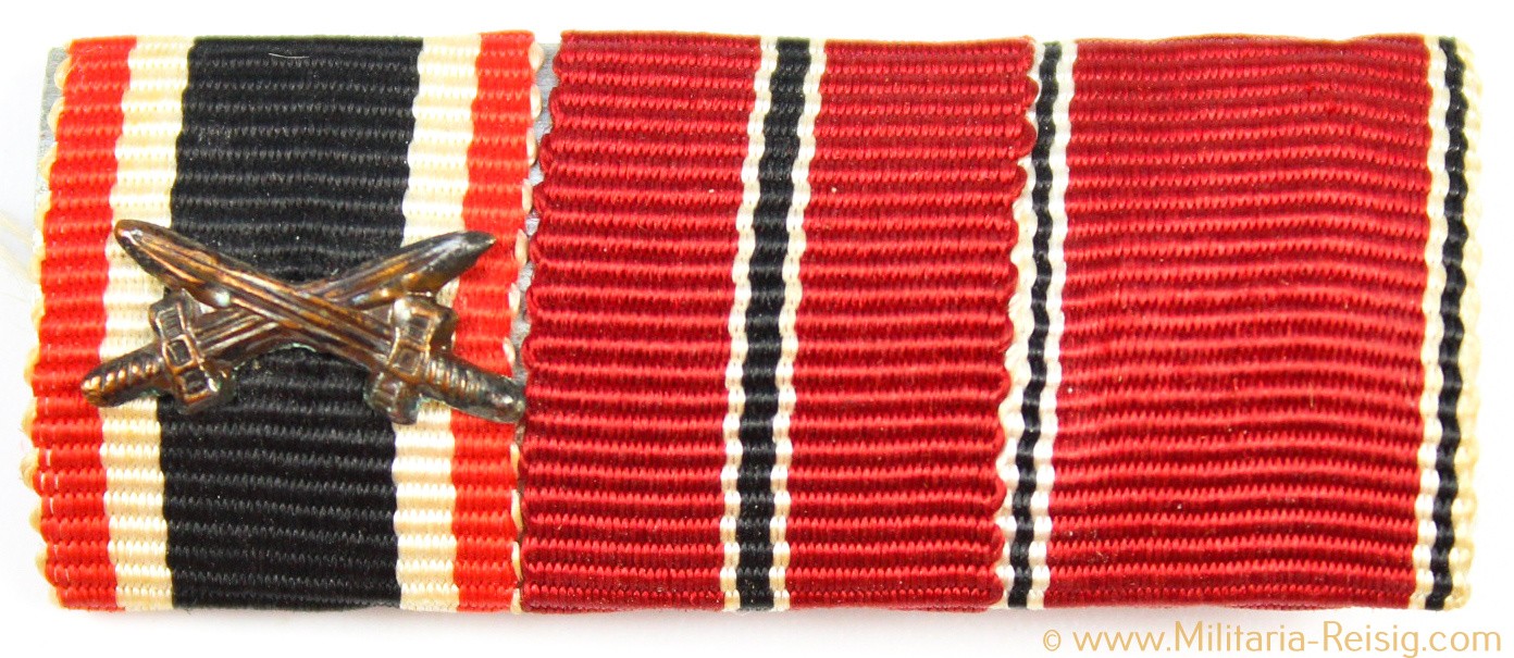 3er Feldspange, KVK, Ostmedaille. Sudetenland Medaille