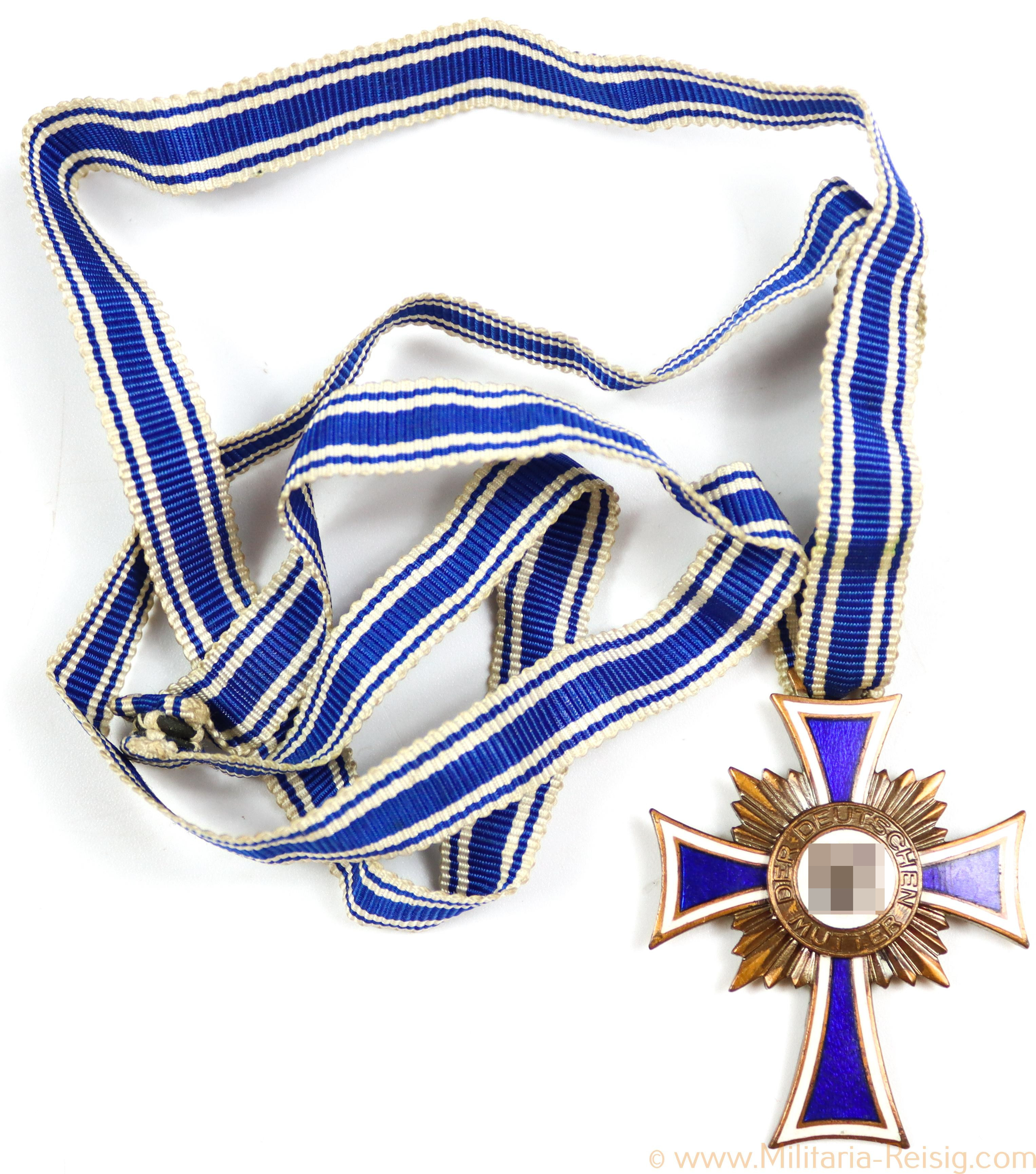 Mutterkreuz / Ehrenkreuz in Bronze