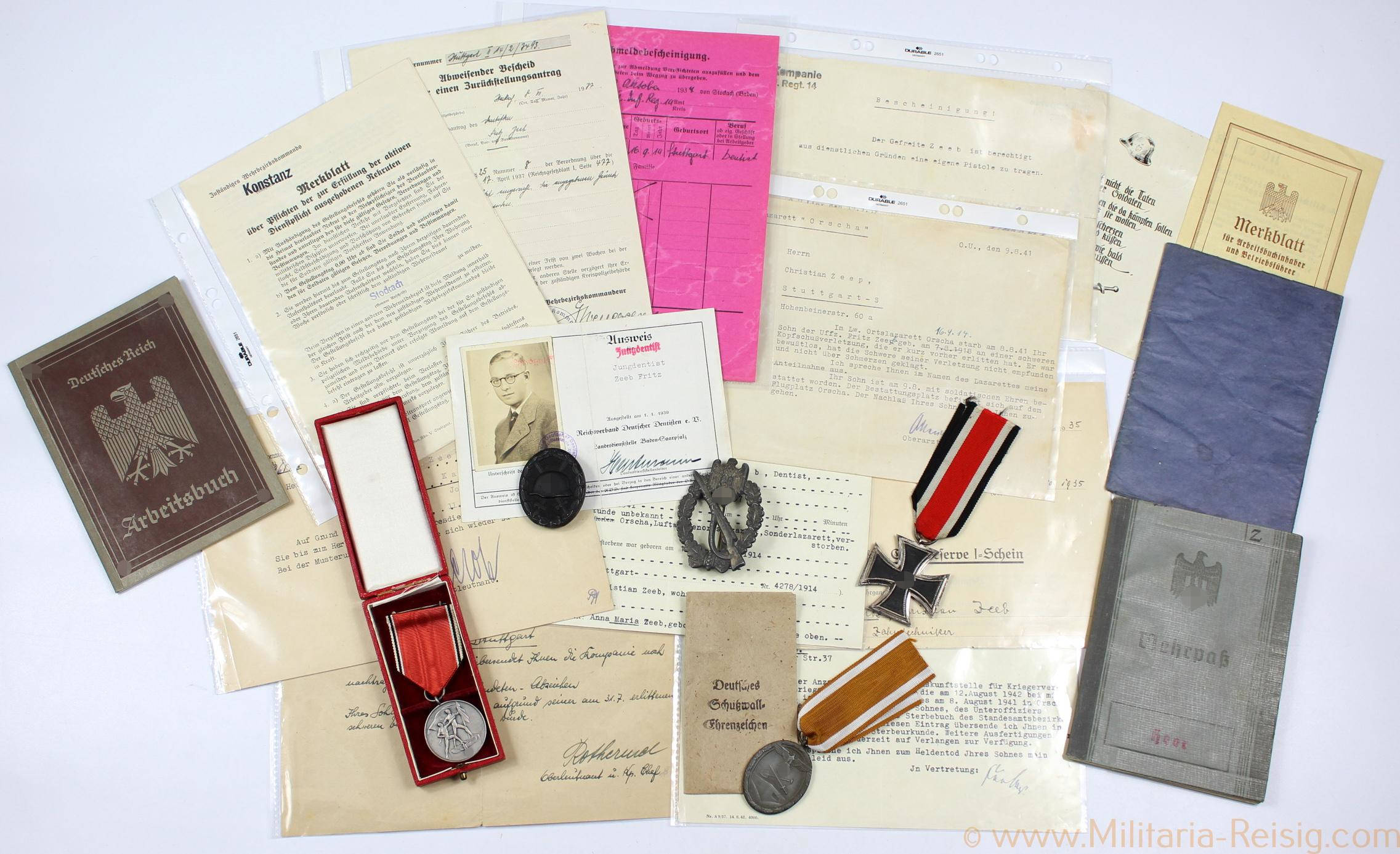 Nachlass eines Unteroffiziers der Wehrmacht