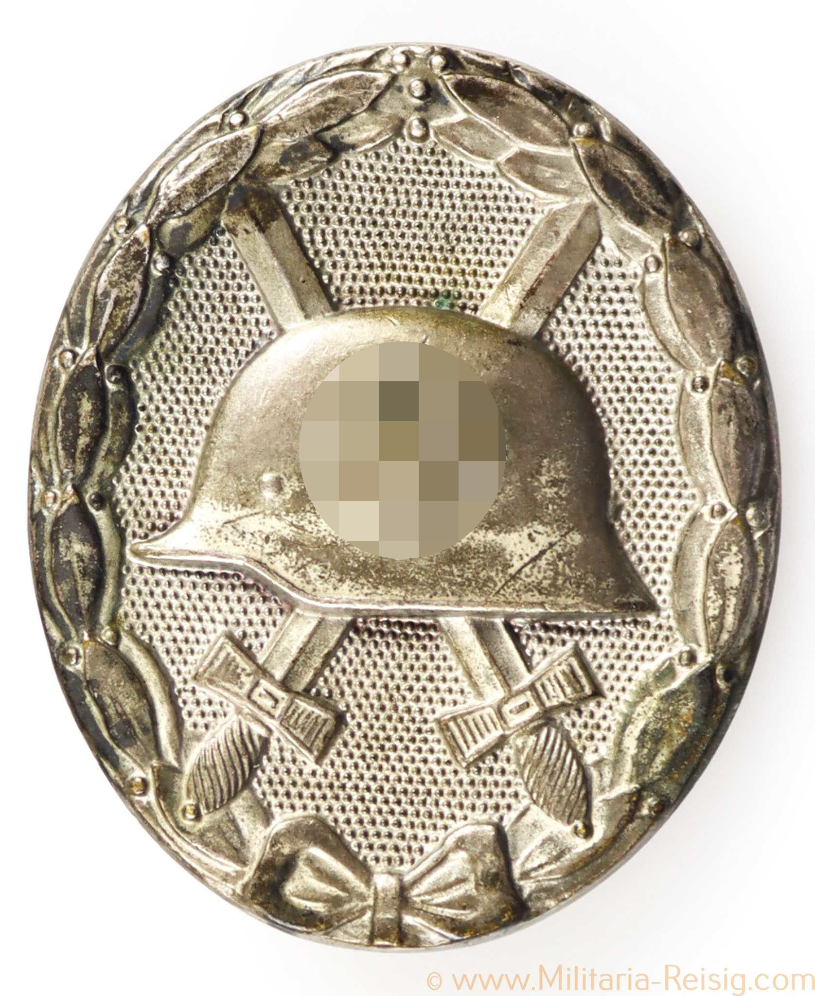 Verwundetenabzeichen in Silber, Hersteller 4