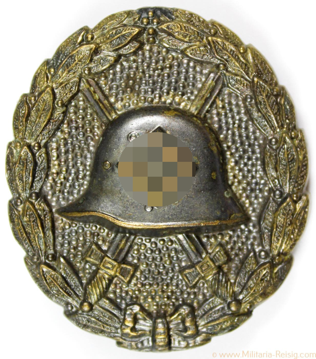 Verwundetenabzeichen in Schwarz 1. Form