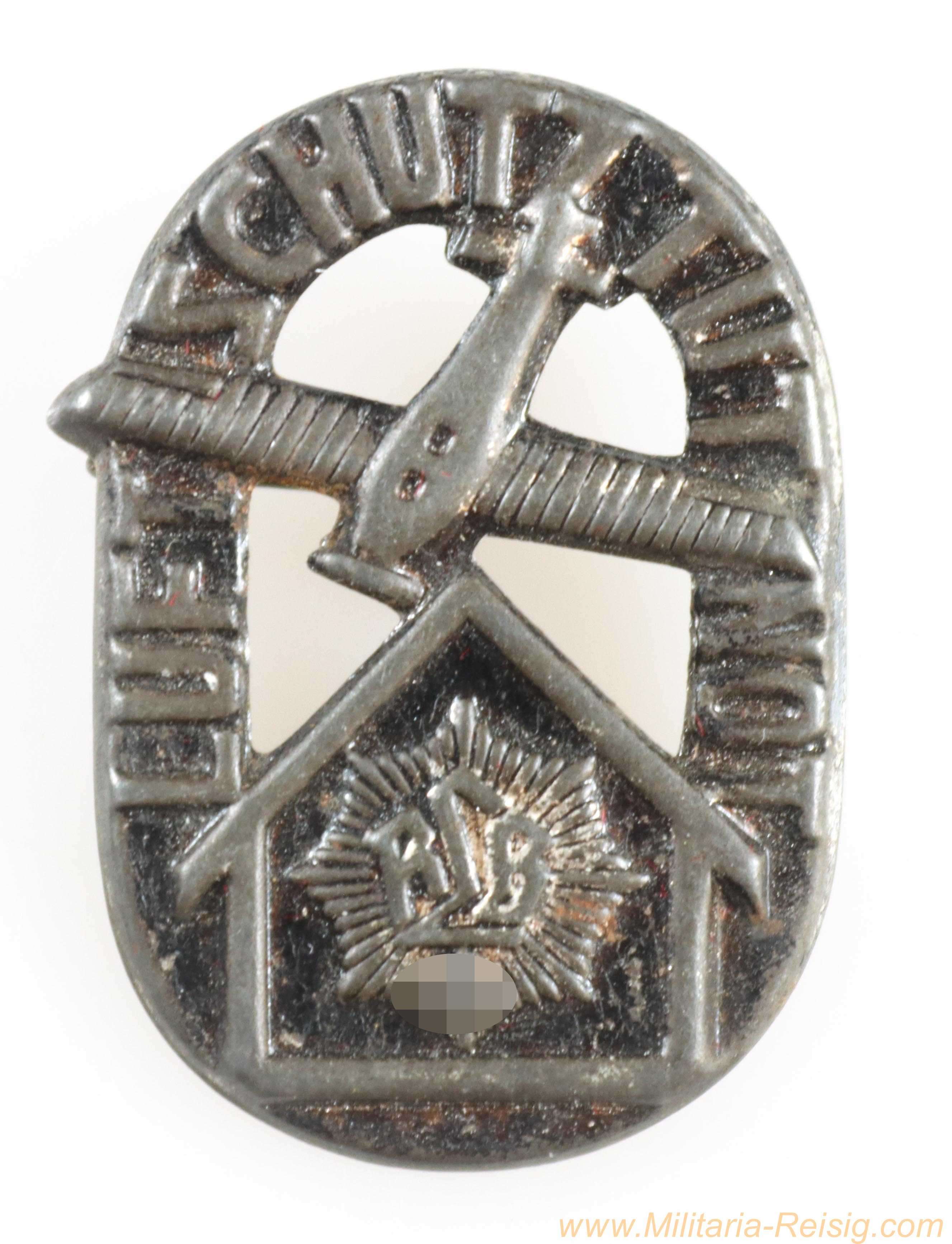 RLP Abzeichen "Luftschutz tut Not"