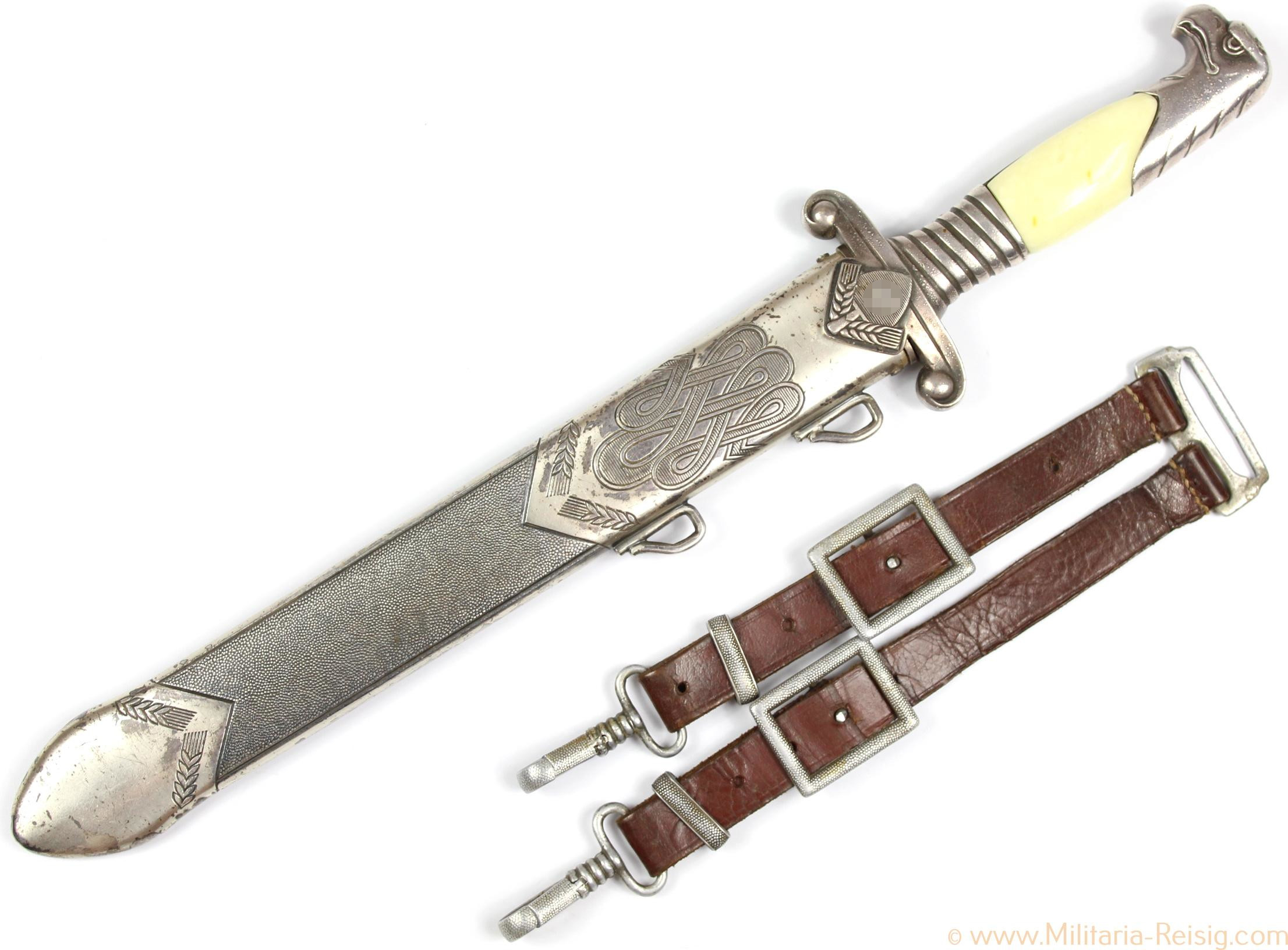 RAD Führerhauer mit Gehänge, Herst. Carl Eickhorn, Solingen