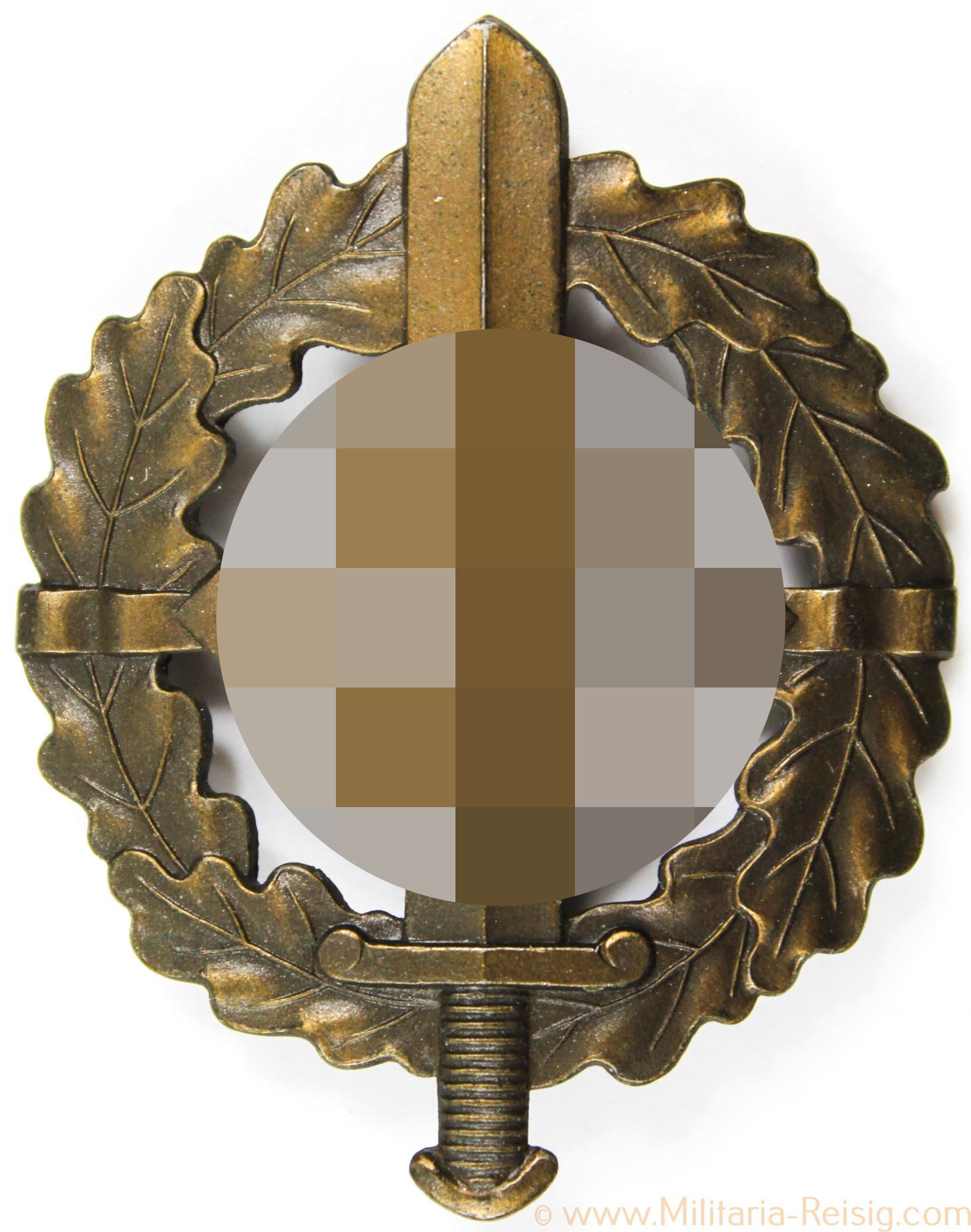 SA-Sportabzeichen in Bronze, Hersteller Berg & Nolte Lüdenscheid