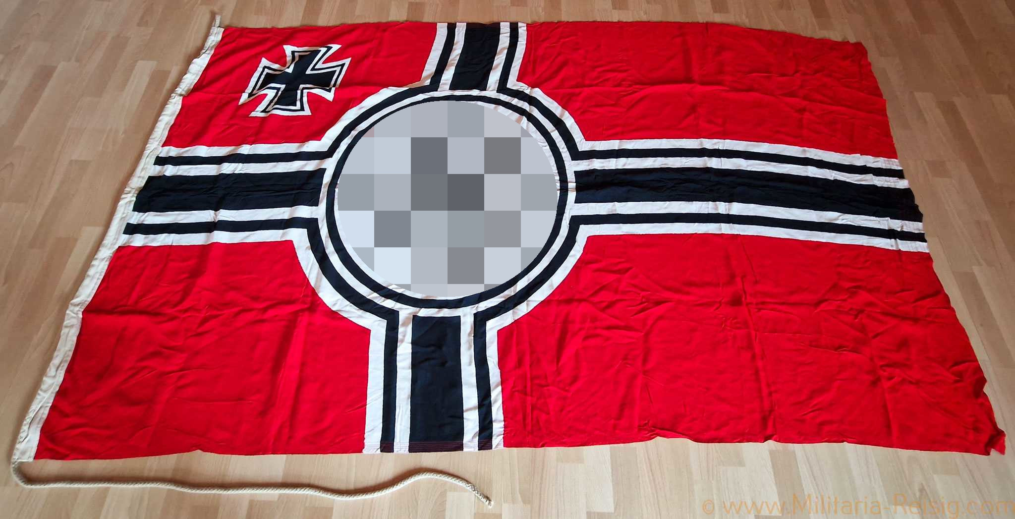 Kriegsmarine Reichskriegsflaggen, Hersteller Berliner Fahnenfabrik Geitel & Co.,Berlin