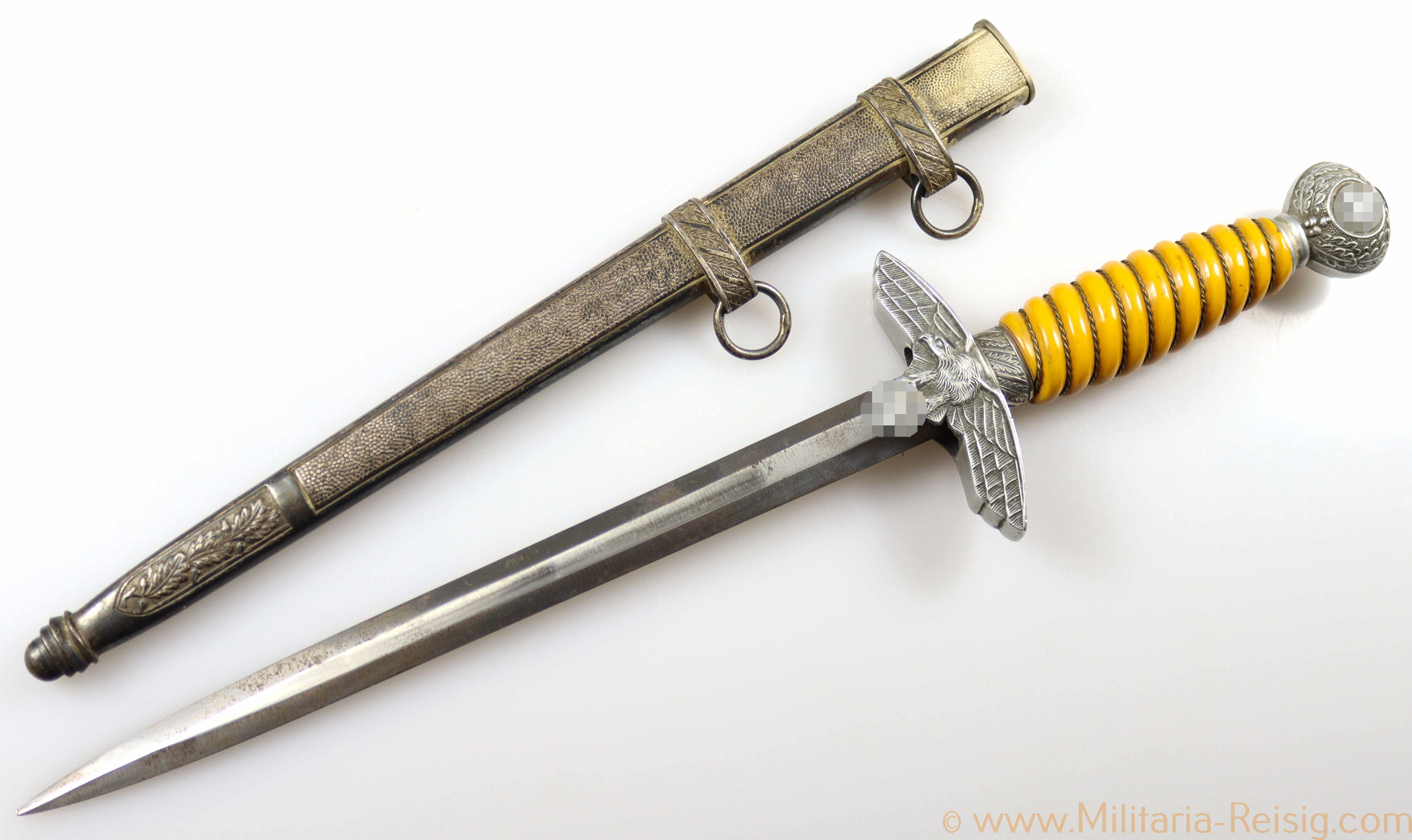 Luftwaffe Offiziersdolch, Hersteller Tiger, Solingen