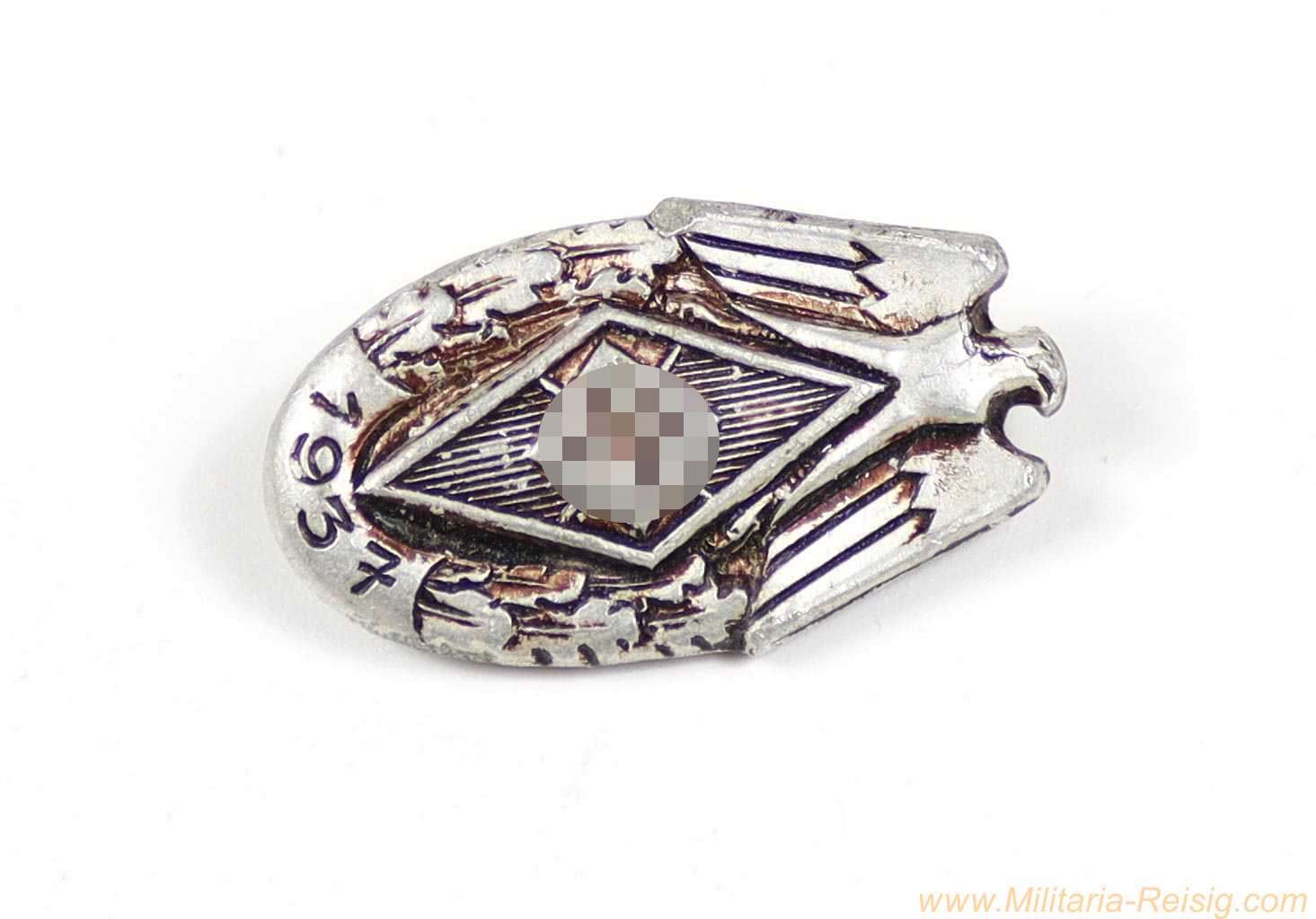 HJ Siegernadel 1937 - Hersteller Hillenbrand & Bröer, Lüdenscheid 