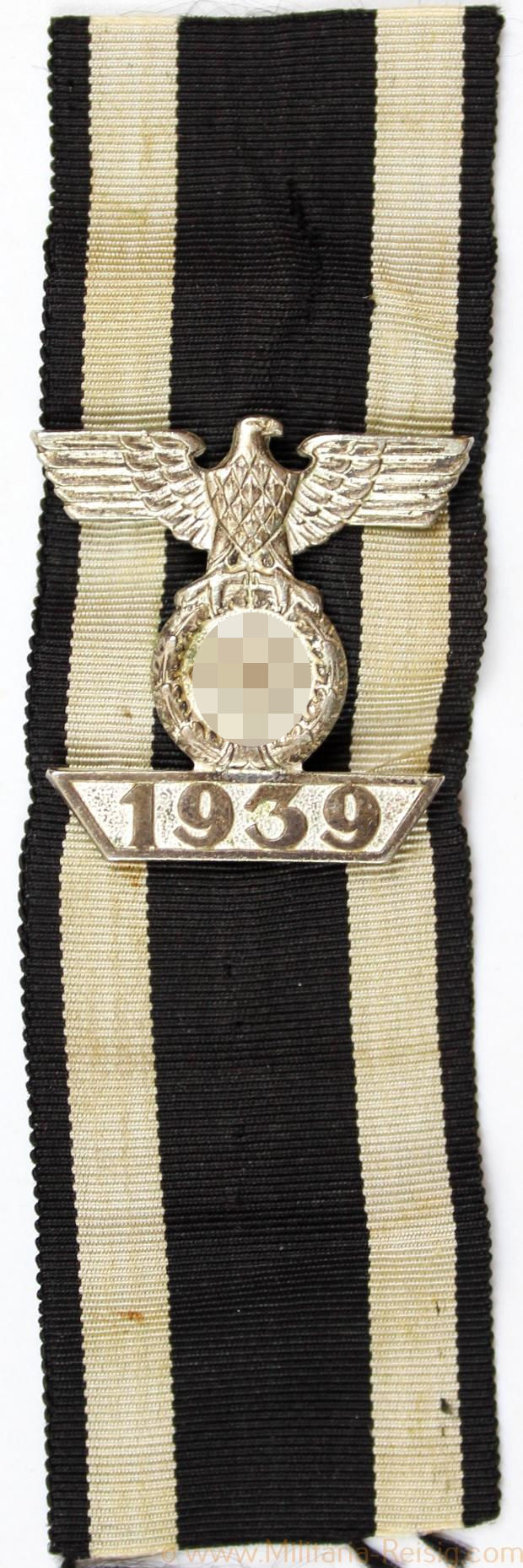 Wiederholungsspange zum Eisernen Kreuz 2. Klasse 1939