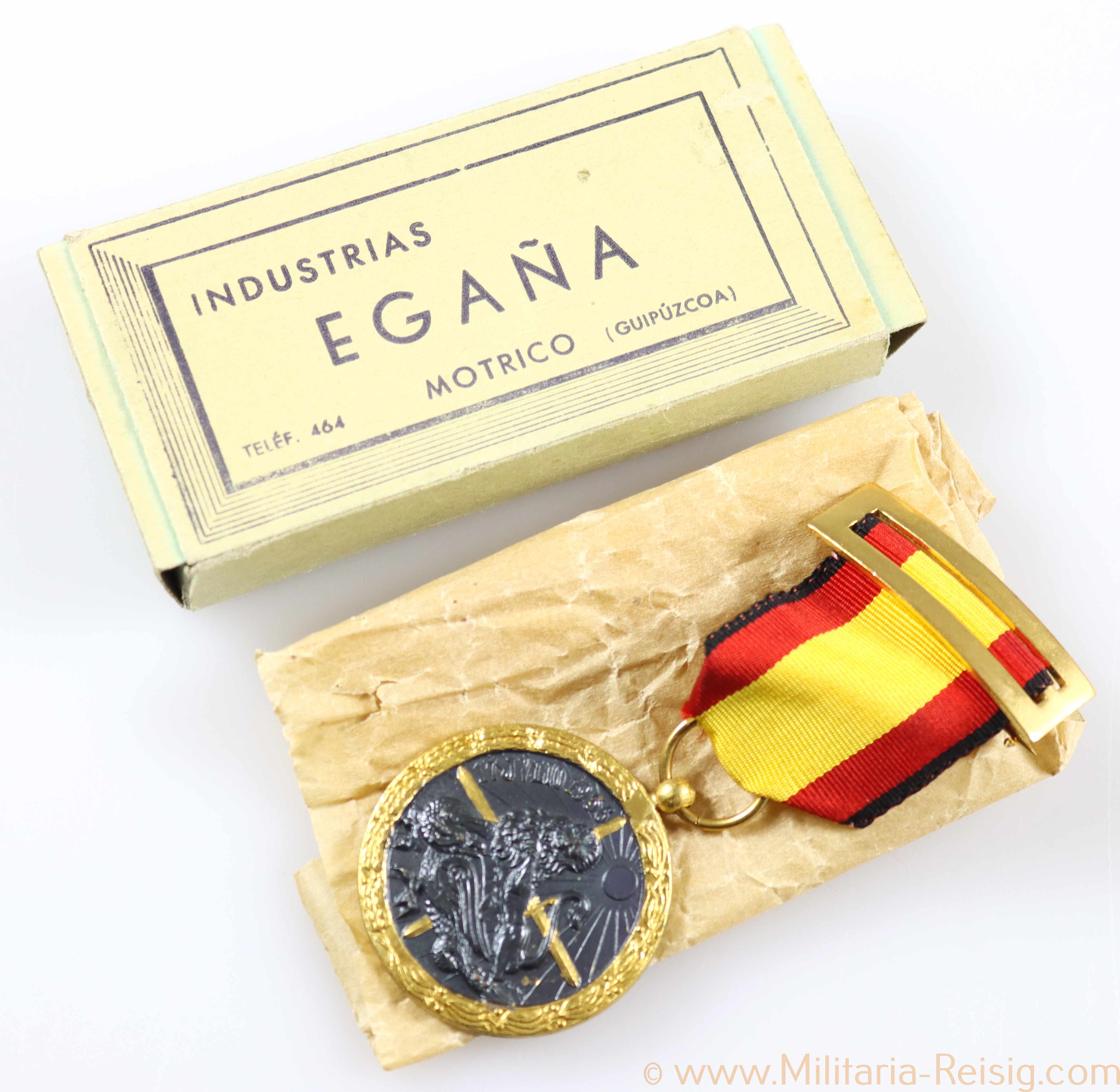 Spanien Erinnerungsmedaille an den Bürgerkrieg 1936-39 "Medalla de la Campana"