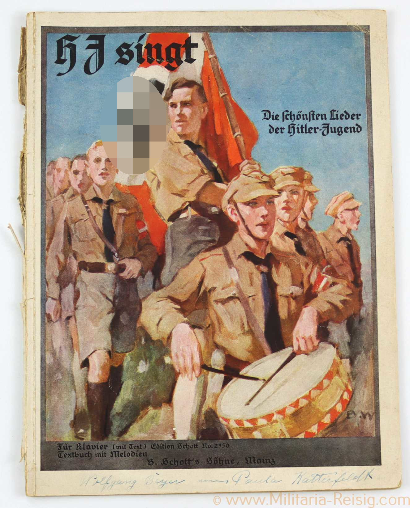 HJ singt - "Die schönsten Lieder der Hitler-Jugend"