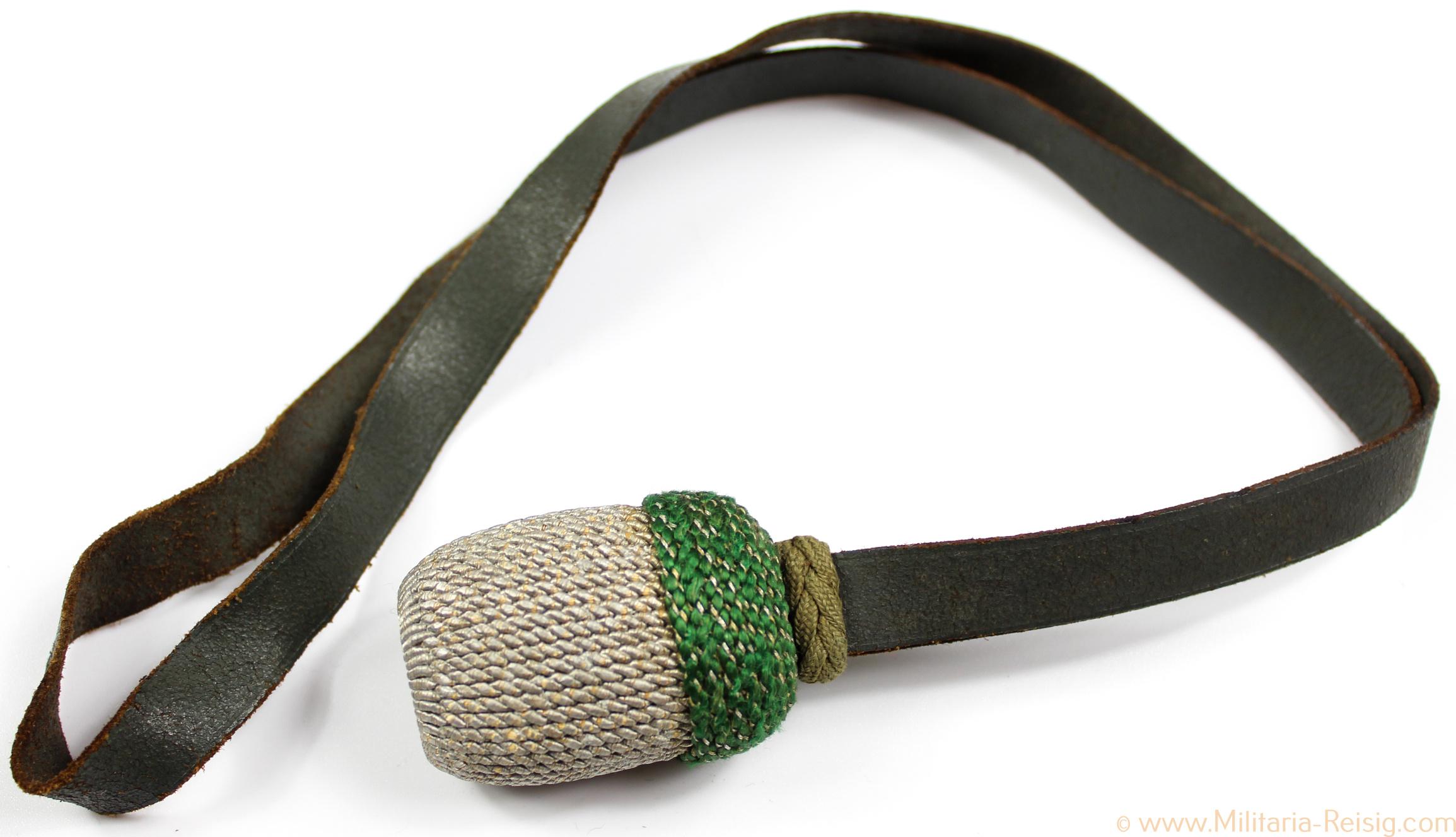 Faustriemen für einen Mannschaftssäbel, Wehrmacht