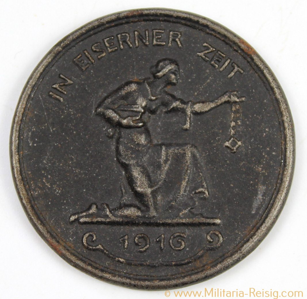 Medaille "In Eiserner Zeit 1916"
