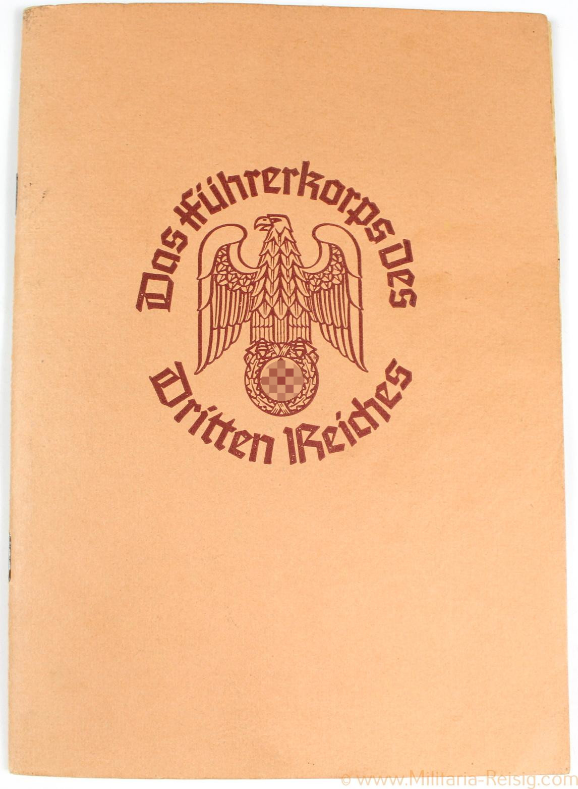 Sammelbilderalbum - "Das Führerkorps Des Dritten Reiches"