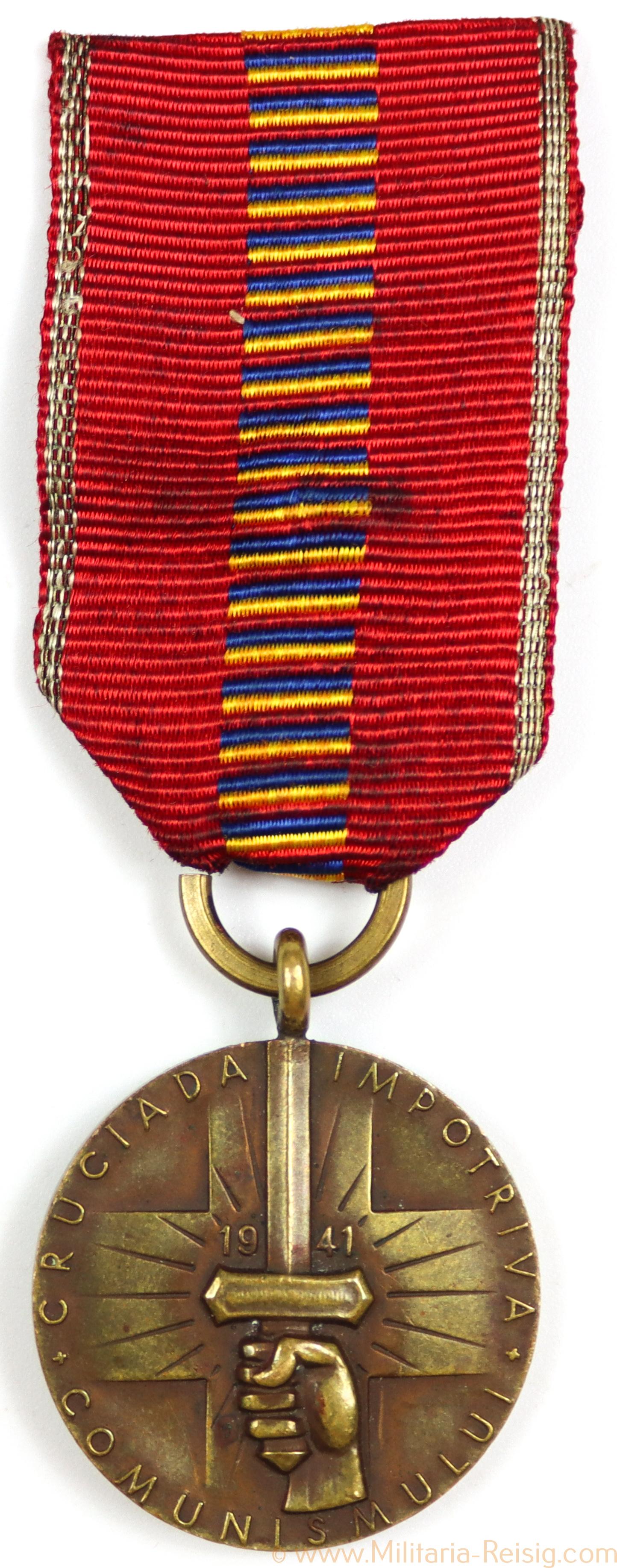 Rumänien, Recunoscatoare Medaille 1941
