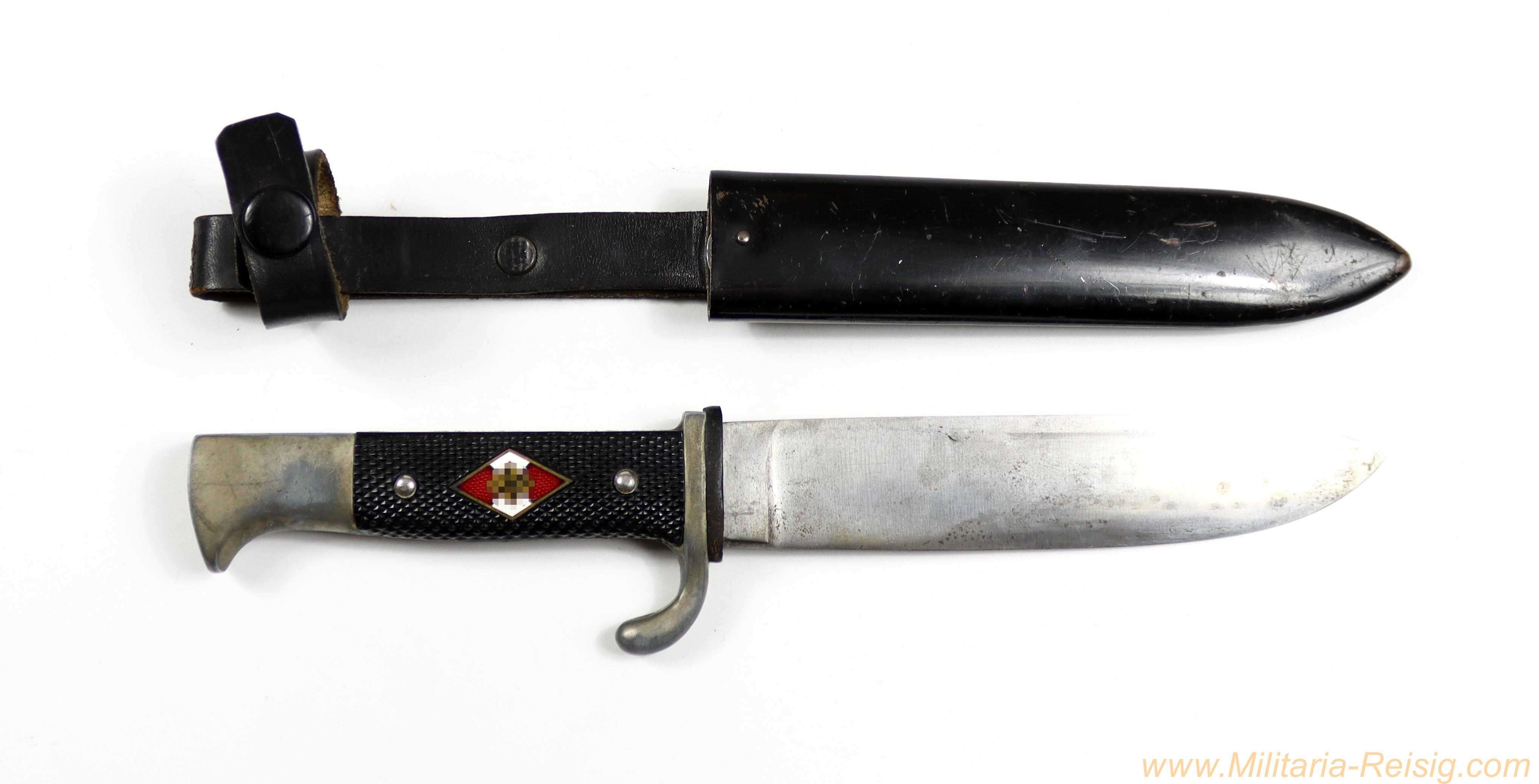 HJ-Fahrtenmesser – Hersteller RZM M7/52 (Herbertz & Meuerer Solingen)