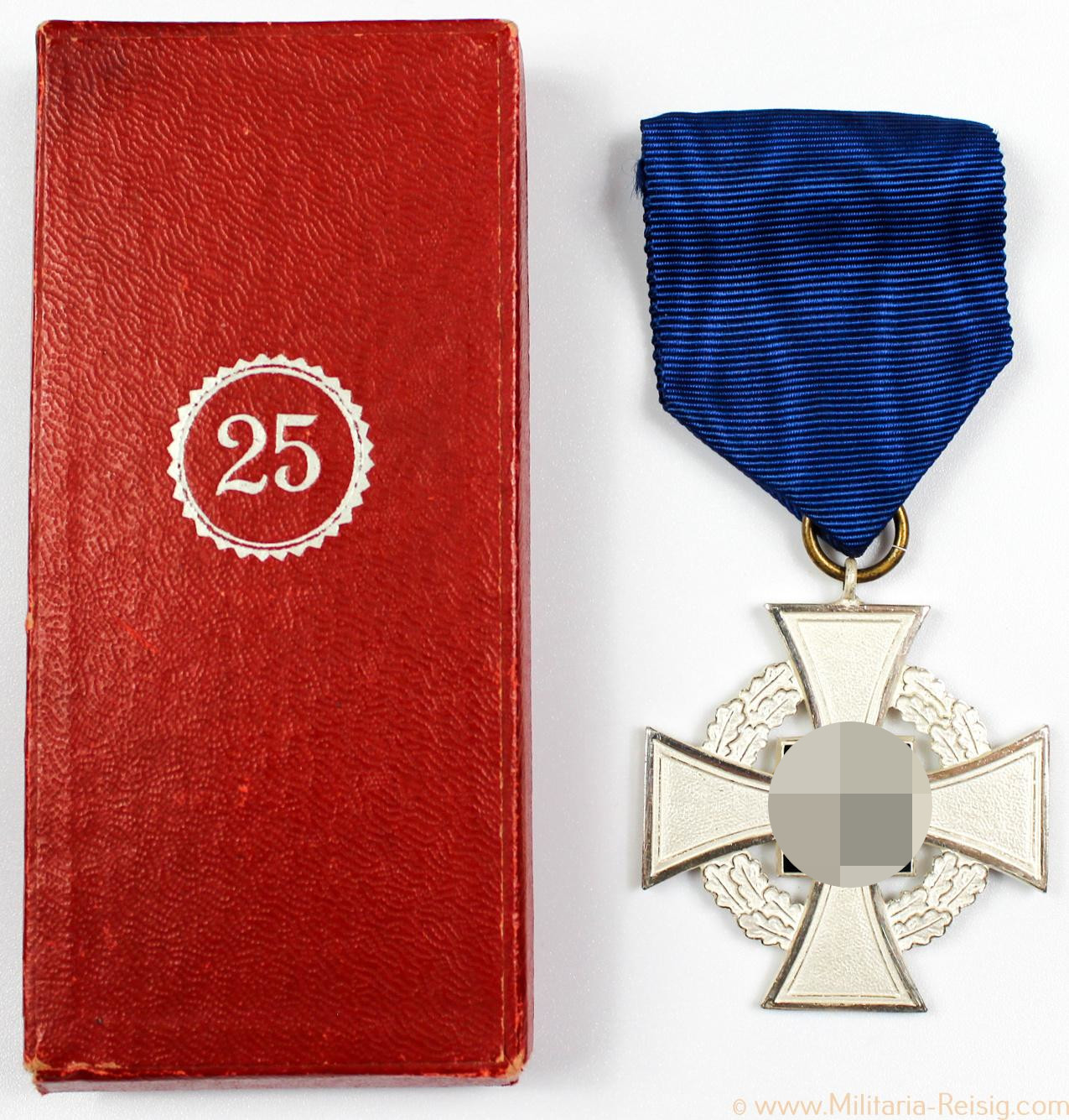 Treudienst Ehrenzeichen 25 Jahre im Etui