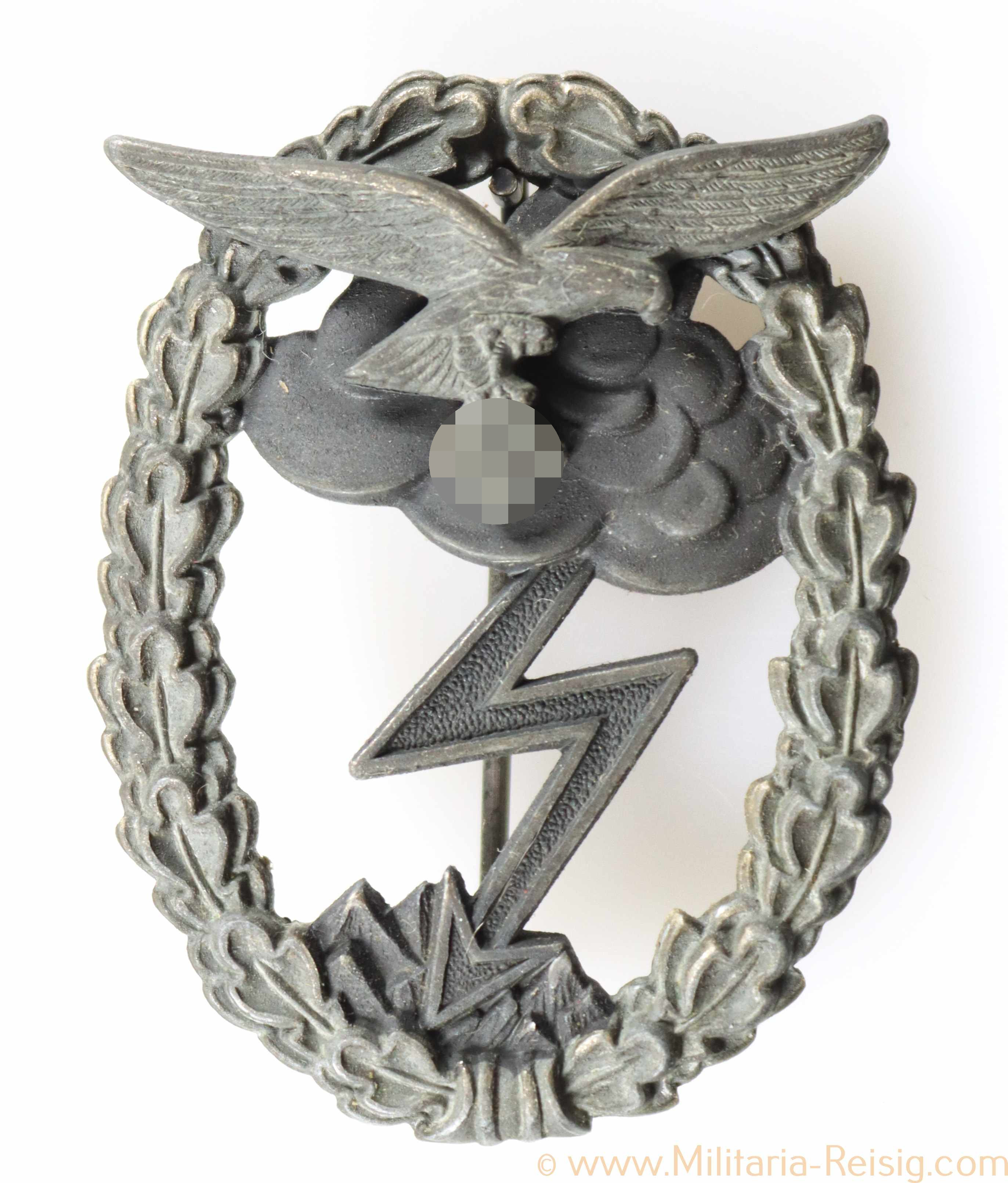 Erdkampfabzeichen der Luftwaffe, Hersteller Gustav Brehmer, Markneukirchen