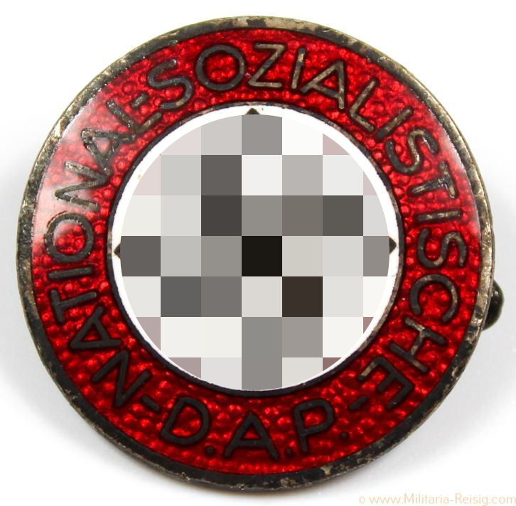 NSDAP Parteiabzeichen, Herst. RZM 1/62 (Gustav Hähl, Pforzheim)