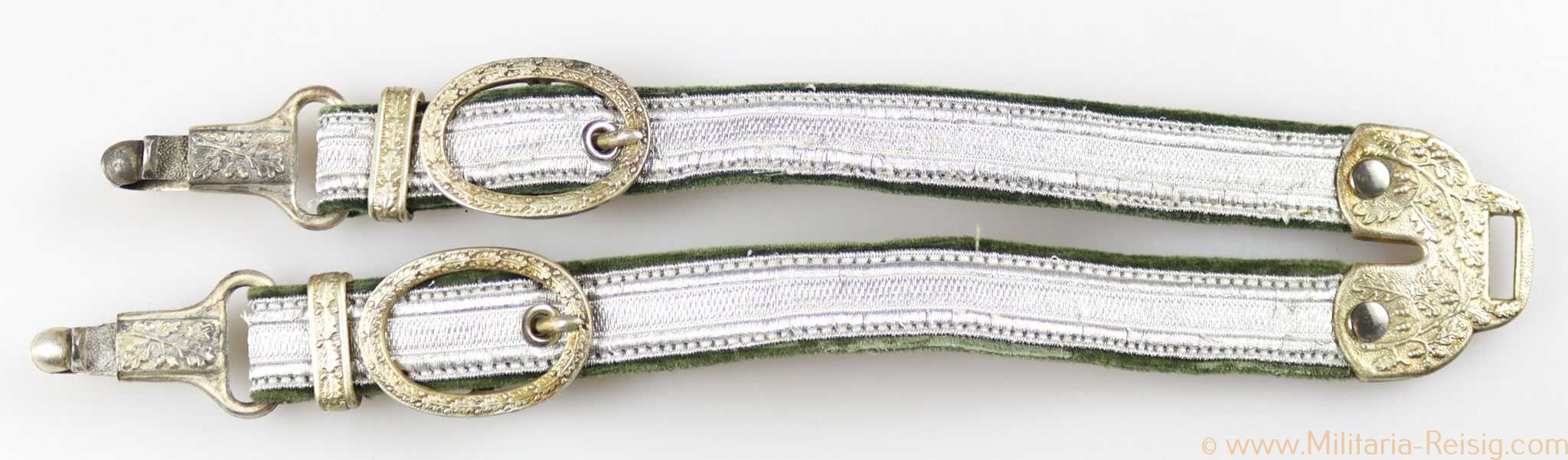 Frühes Gehänge für einen Heeres Offiziersdolch, schwere Ausführung