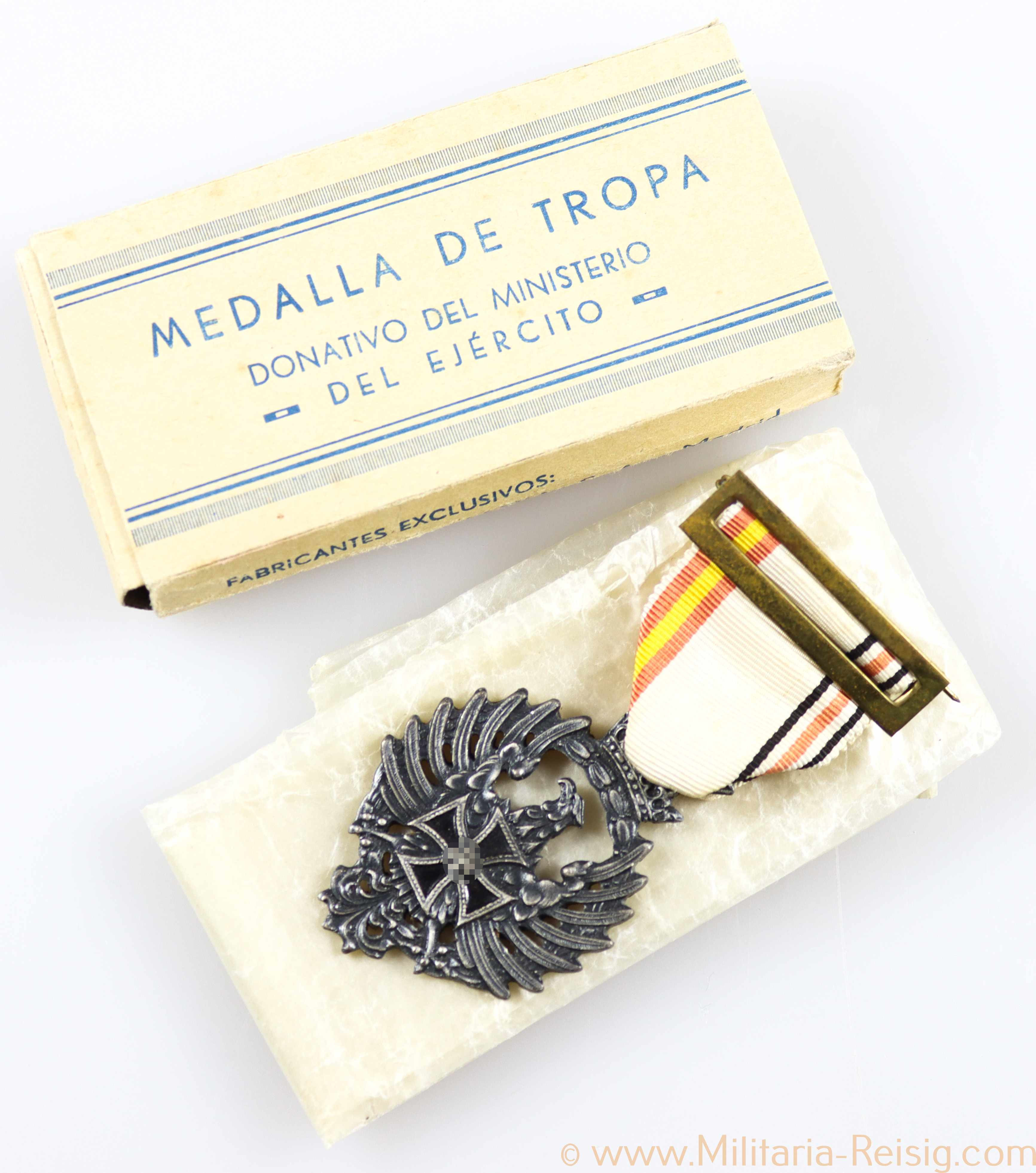 Spanien Erinnerungsmedaille der Blauen Division für den Feldzug in Russland