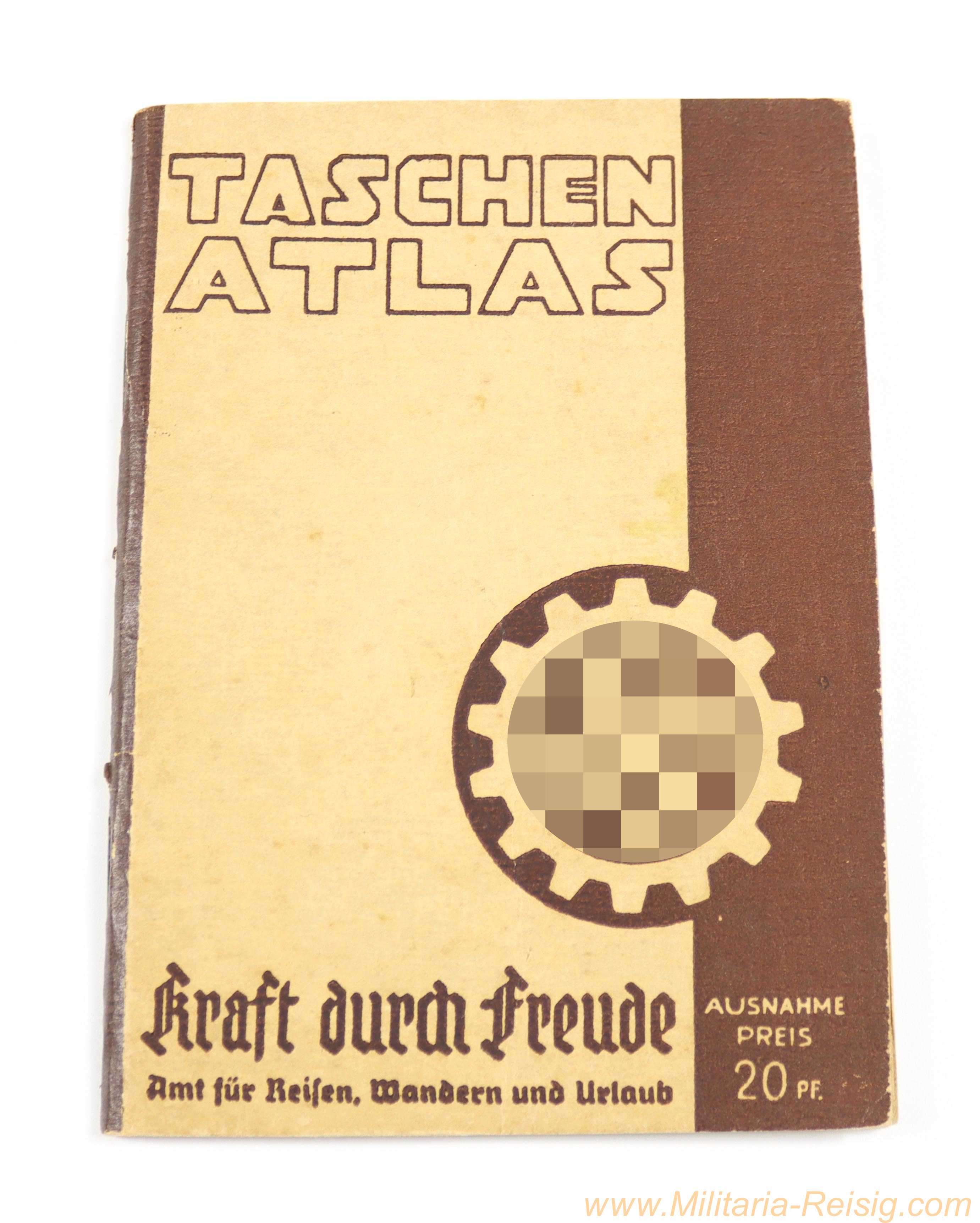 Taschen-Atlas "Kraft durch Freude" – Amt für Reisen, Wandern und Urlaub
