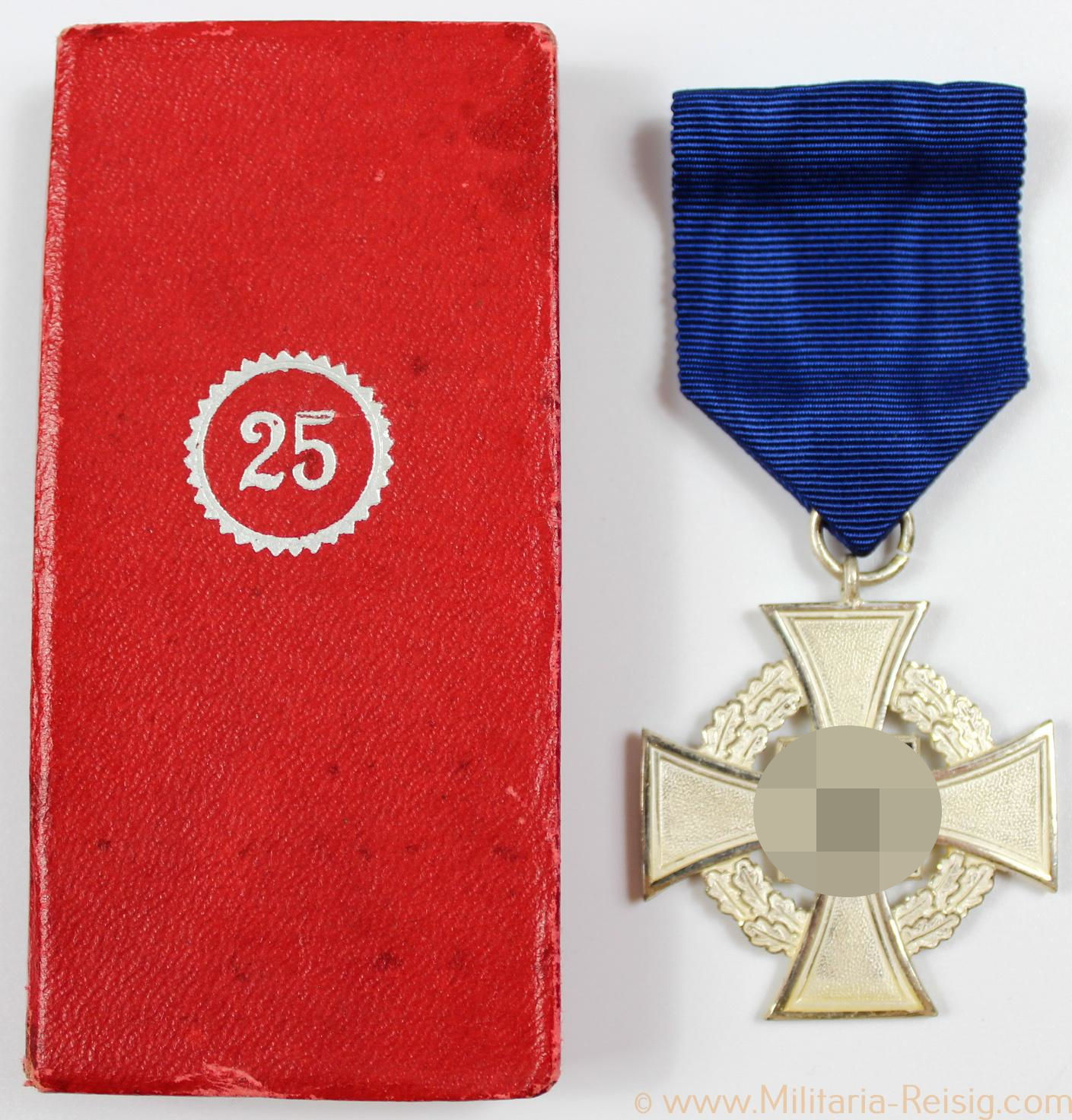 Treudienst Ehrenzeichen 25 Jahre im Etui