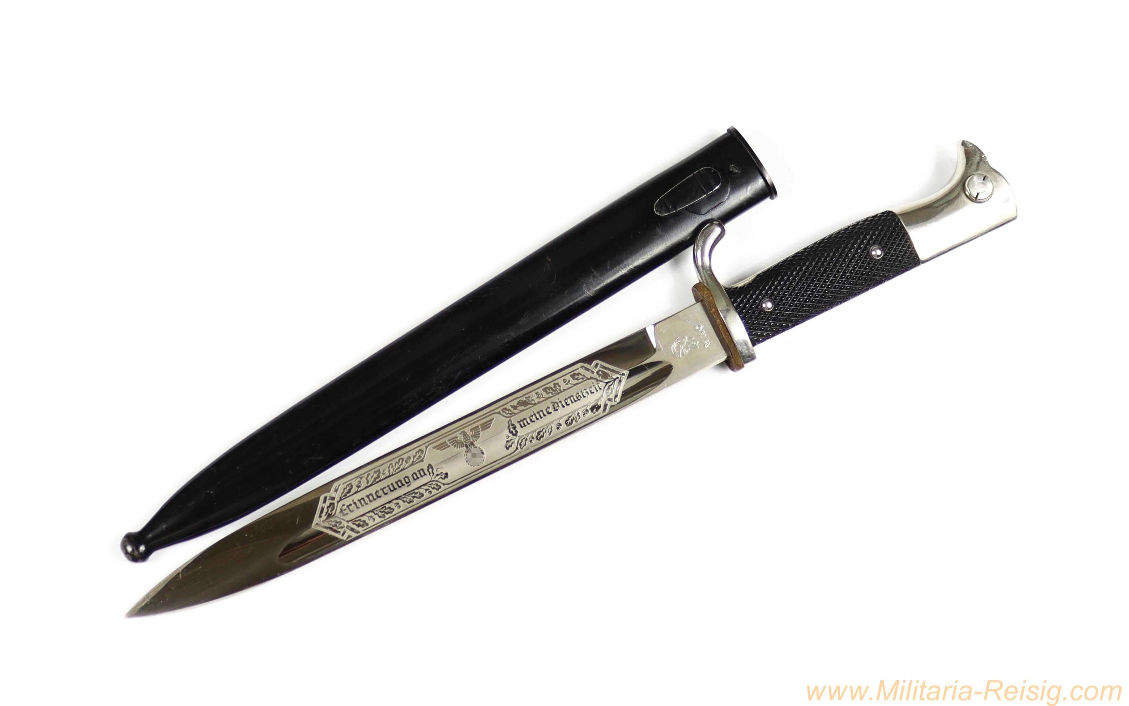 Extraseitengewehr mit Klingenätzung, WKC (Weyersberg Kirschbaum & Cie.)