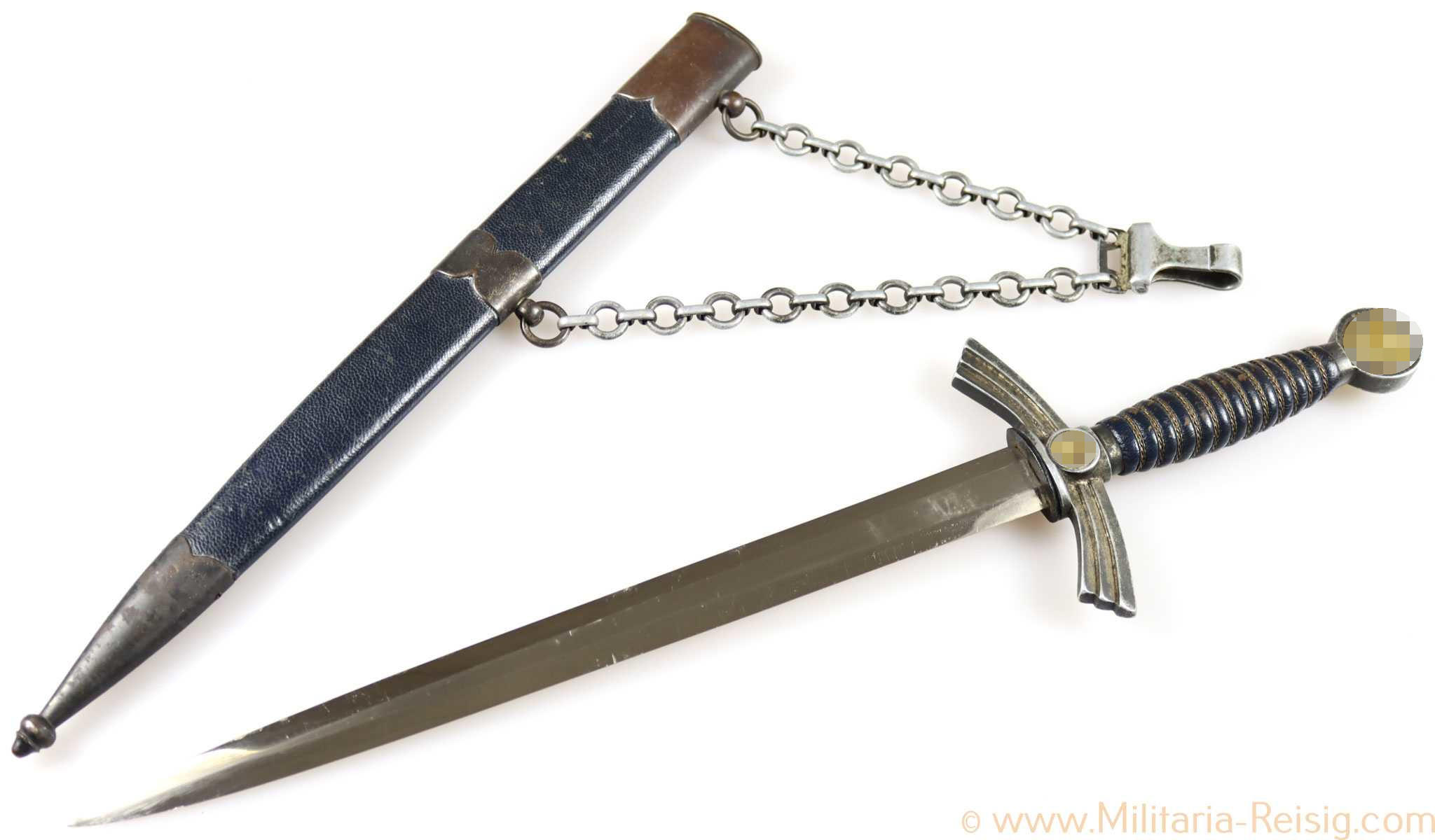 Borddolch / Fliegerdolch der Luftwaffe, Hersteller Ernst Pack & Söhne (E. P. & S.)