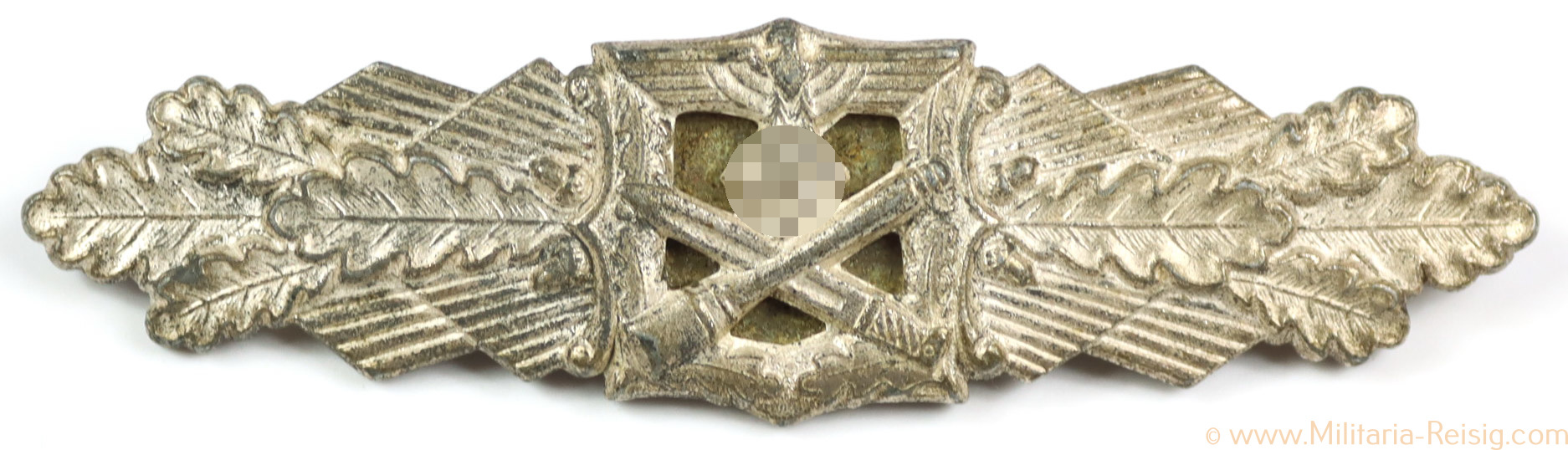 Nahkampfspange in Silber, Hersteller FLL