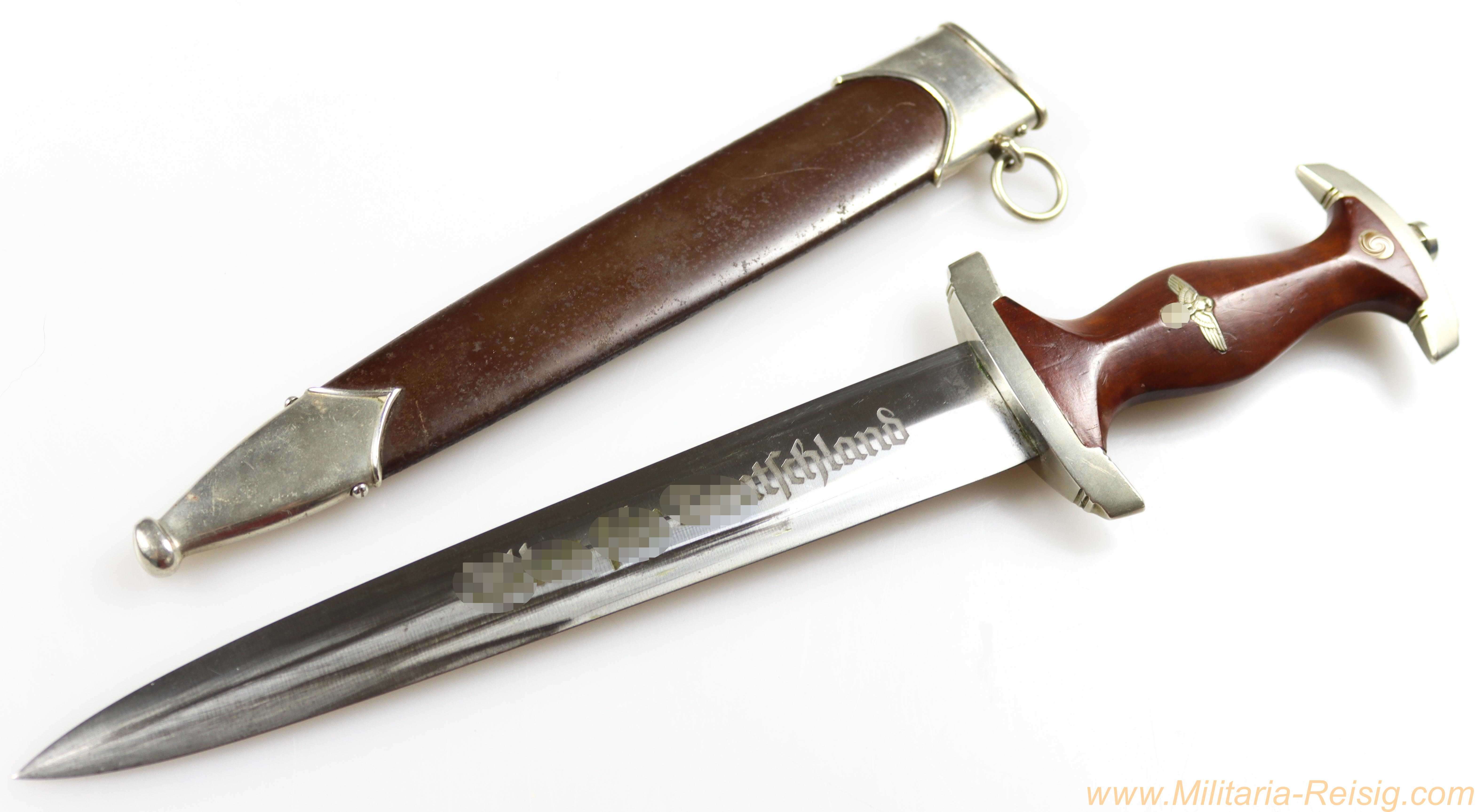 SA Dolch mit Sturmnummer, Hersteller G. Felix Gloriawerk, Solingen