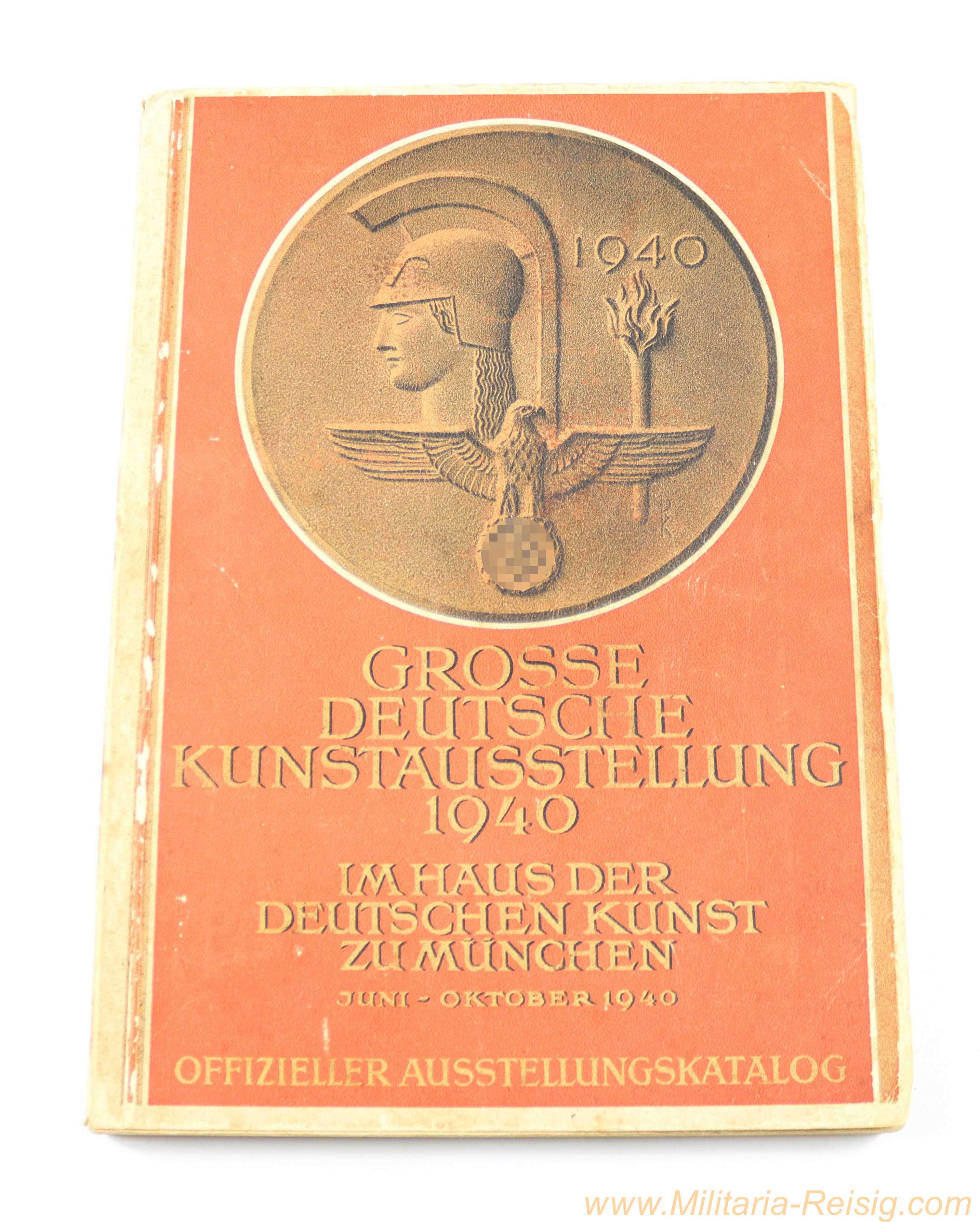 Ausstellungskatalog "Große Deutsche Kunstausstellung 1940"