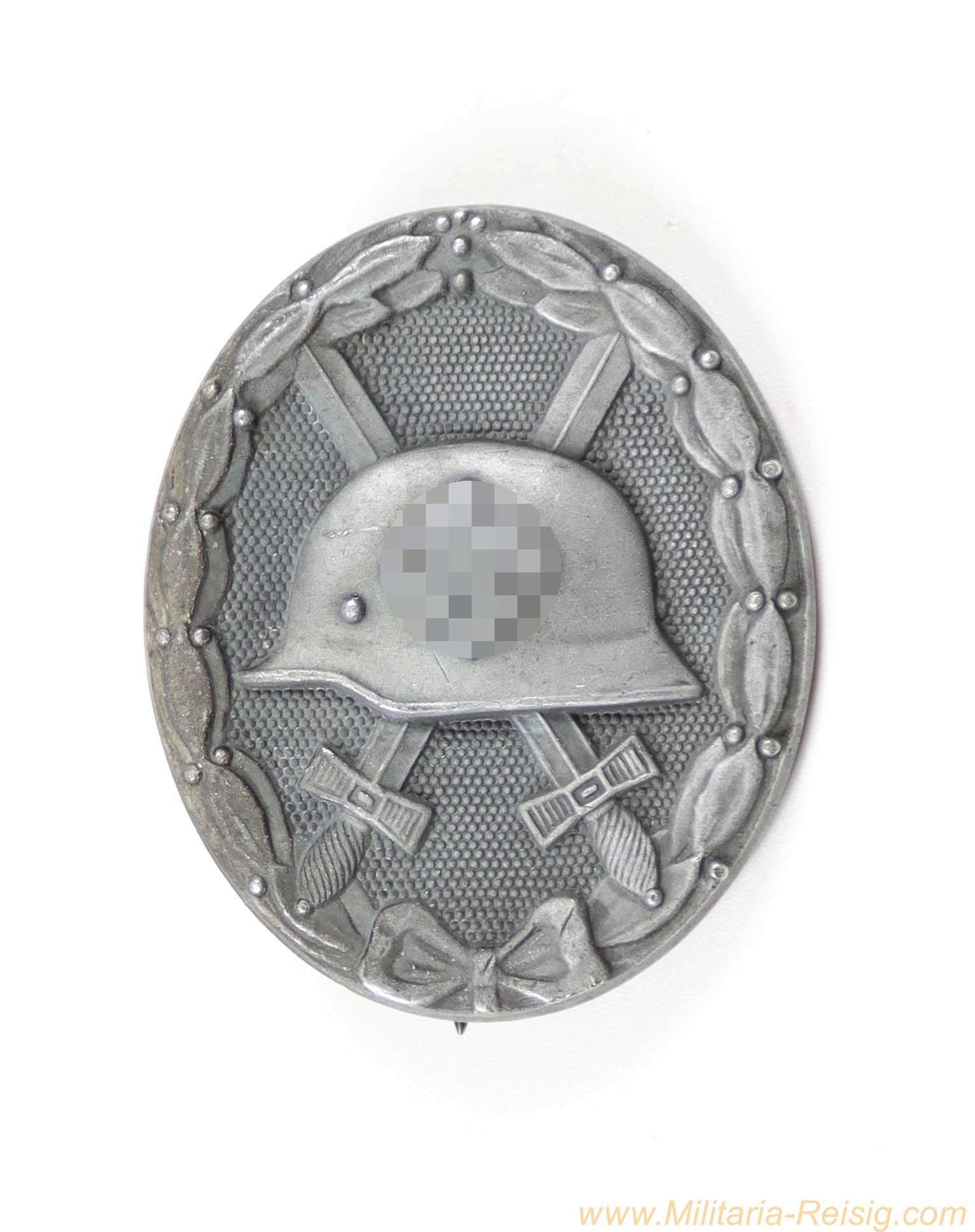 Verwundetenabzeichen in Silber, Hersteller "127" (Moritz Hausch AG, Pforzheim)