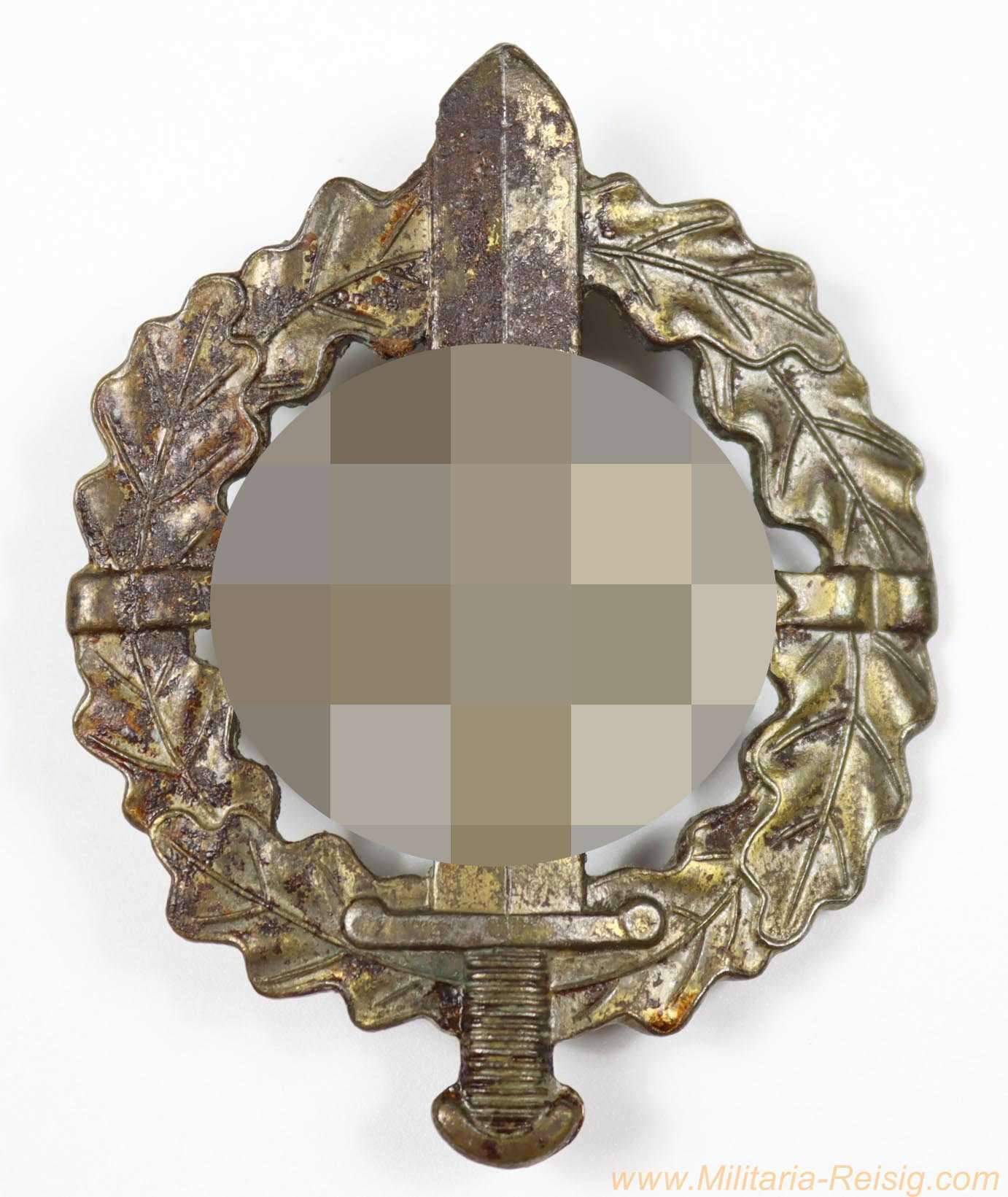 SA-Sportabzeichen in Bronze - Hersteller RZM M1/110 (Werner Redo, Saarlautern)