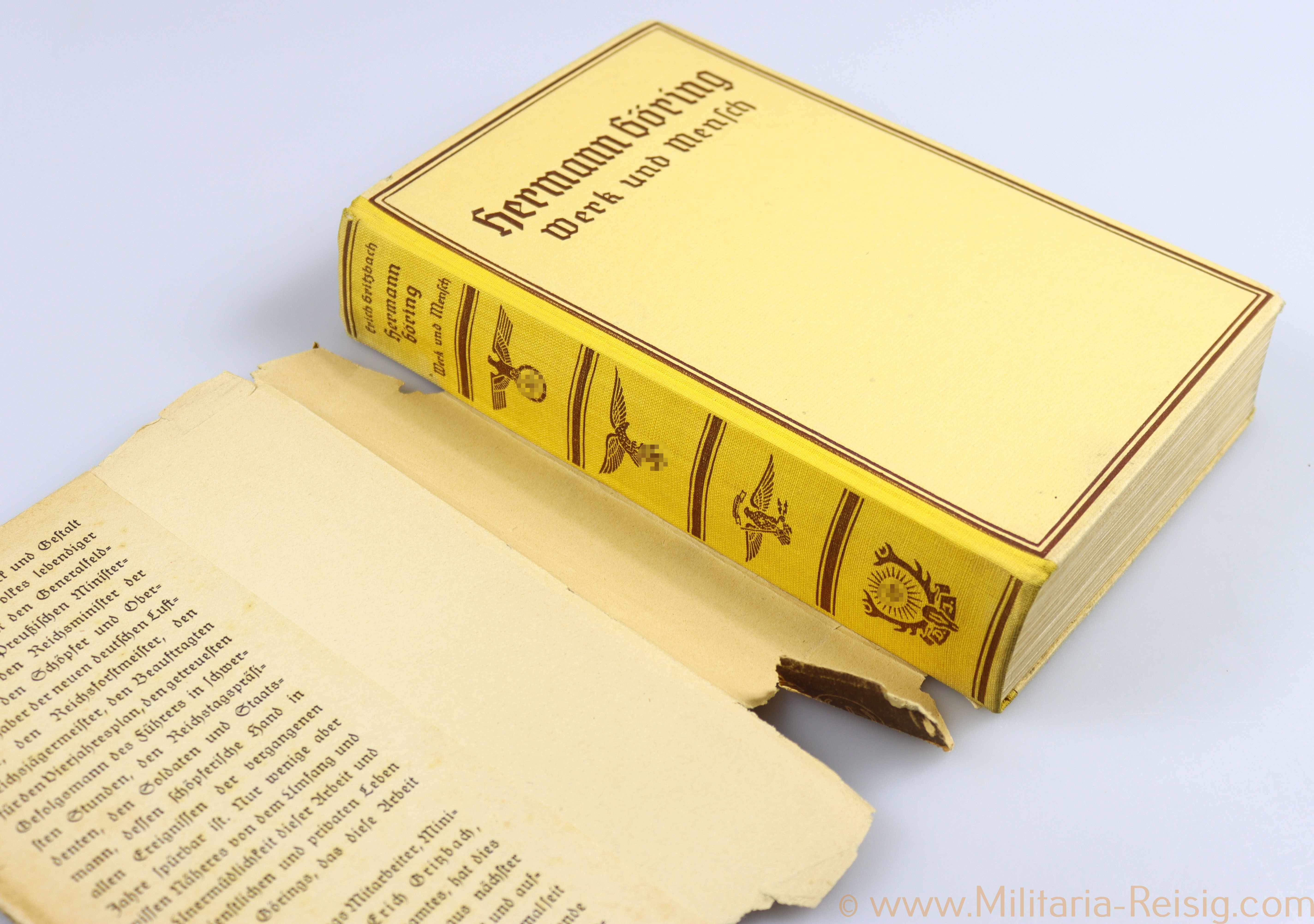 Hermann Göring Werk und Mensch 1943 - Seltene Ausführung!