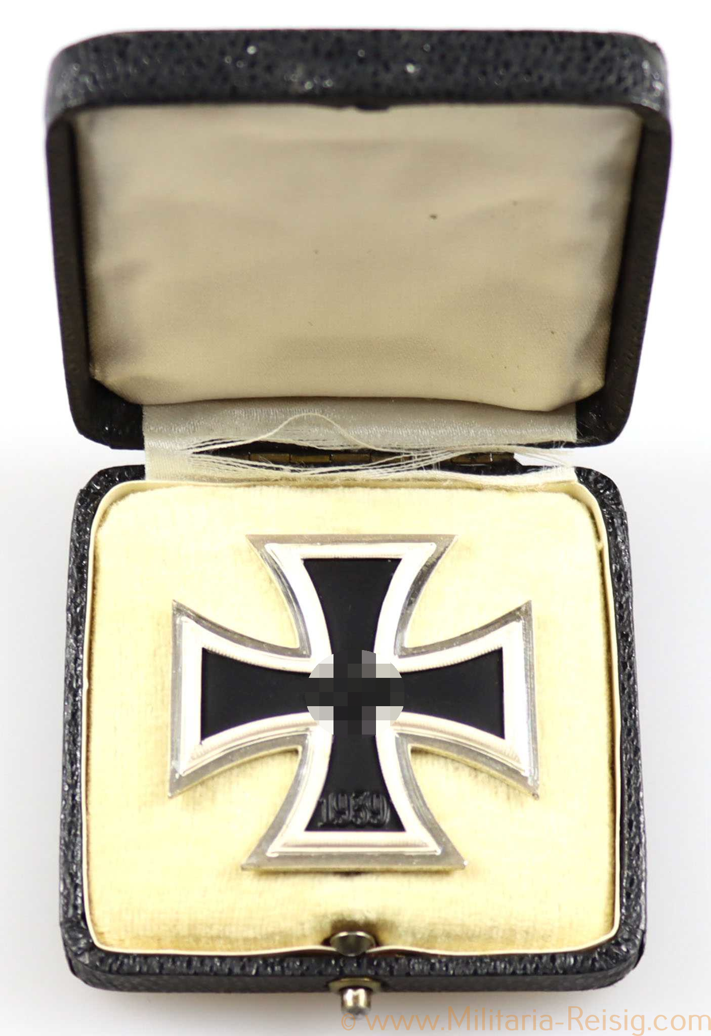 Eisernes Kreuz 1. Klasse 1939 im Etui, Hersteller Rudolf Wächtler & Lange, Mittweida