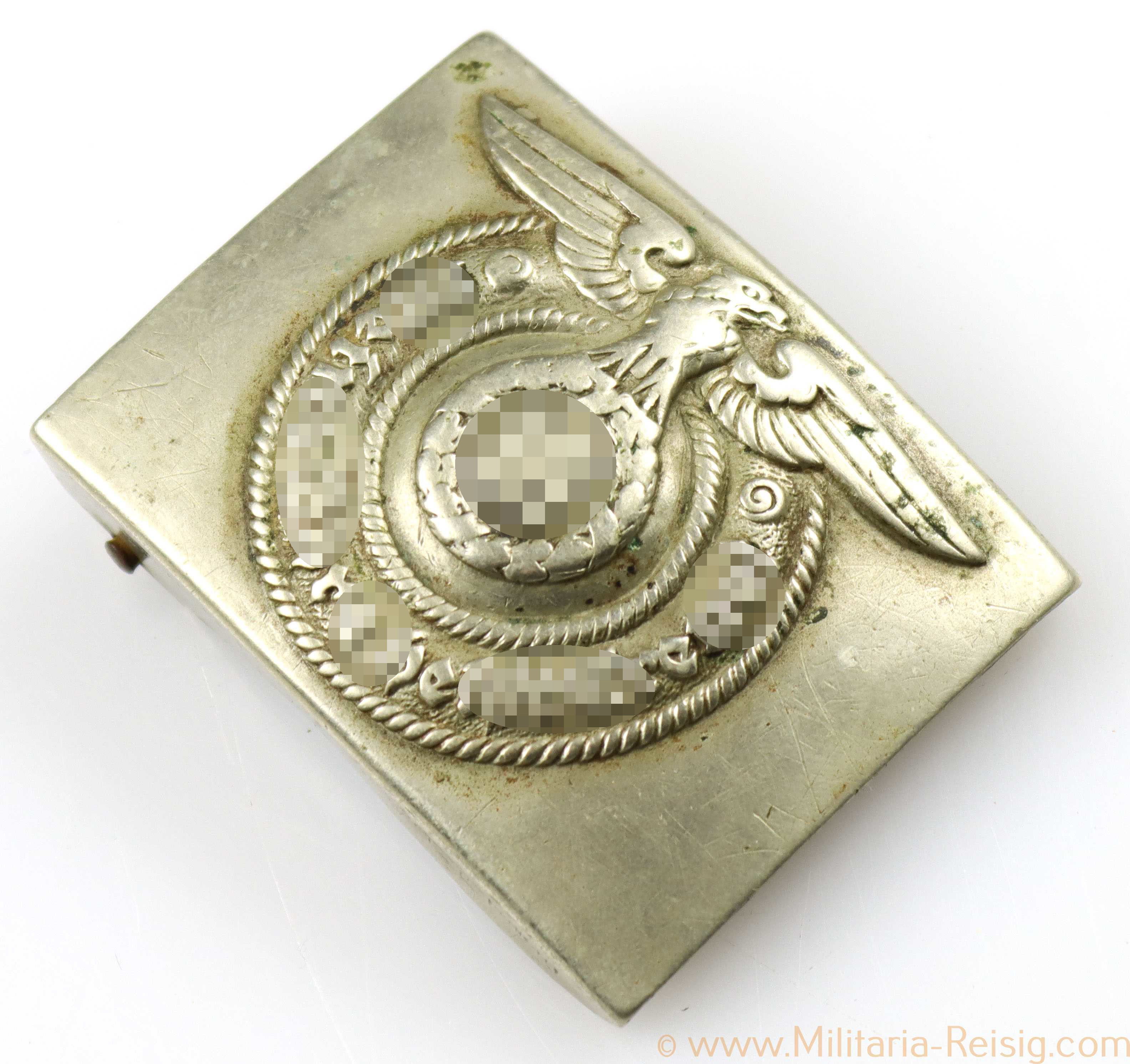 SS Koppelschloss, Hersteller O&C (Full Motto)