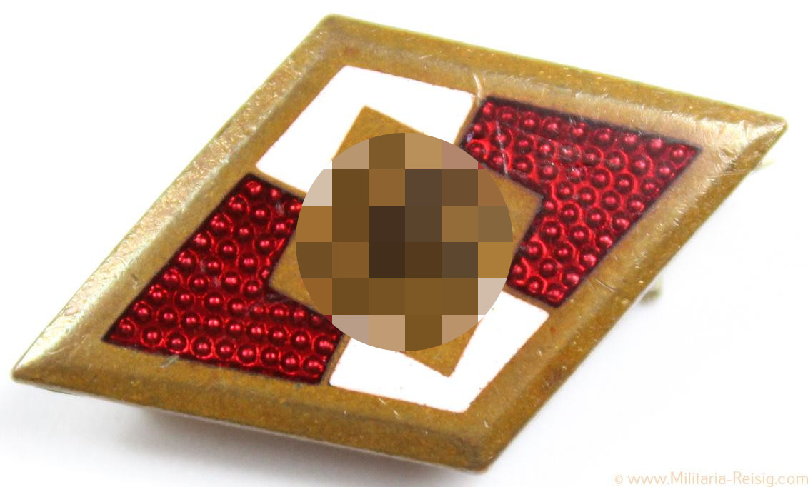 HJ Ehrenzeichen in Gold B-Stück, Herst. RZM M1/120
