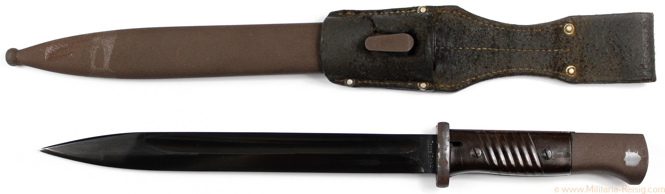 Wehrmacht Seitengewehr 84/98 mit Traumklinge, Herst. Coppel G.m.b.H.