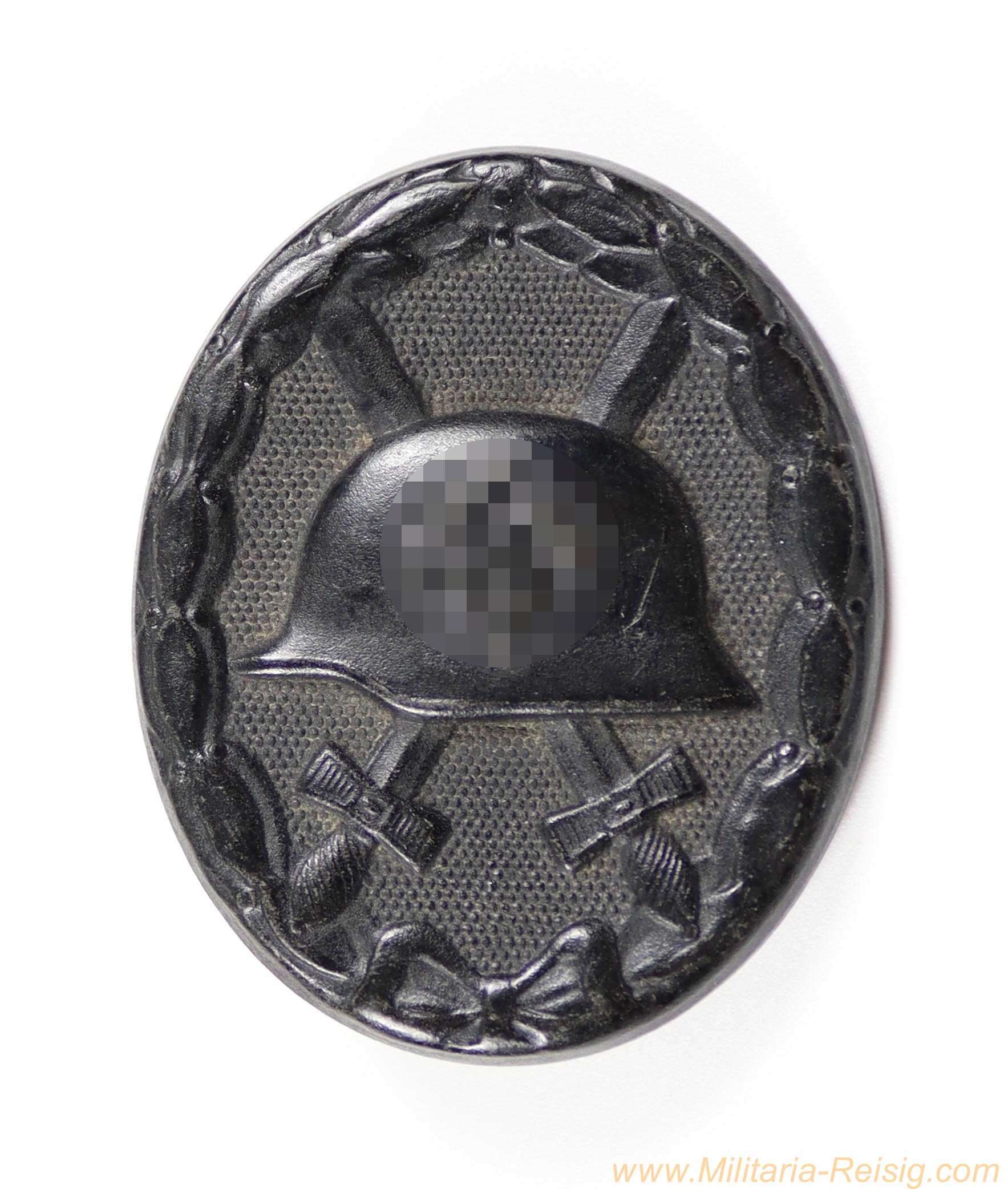 Verwundetenabzeichen 1939 in Schwarz, Hersteller "3" – Wilhelm Deumer, Lüdenscheid 